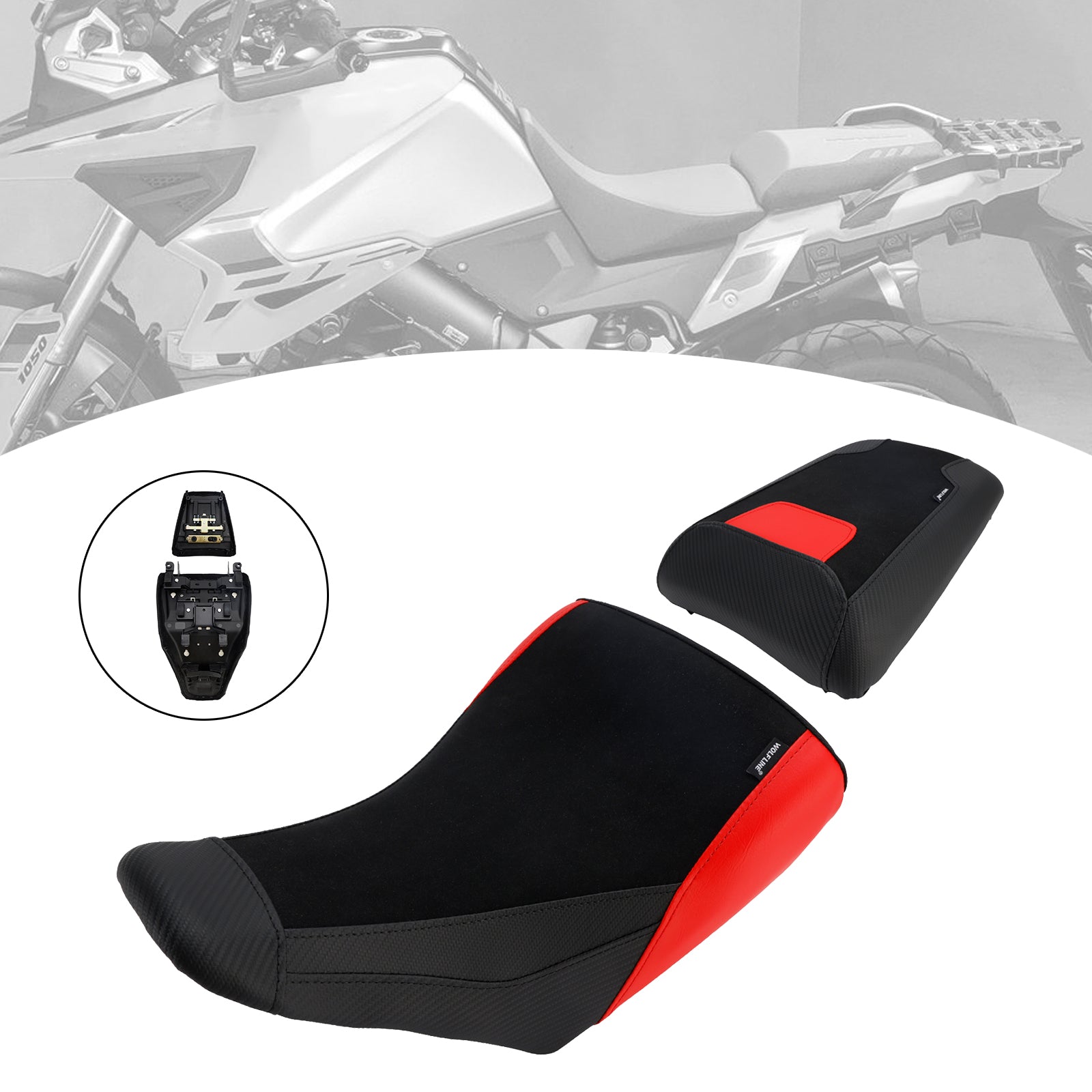 23-25 Suzuki V-Strom Dl1050 Lower Front W/ Rear Seat Driver Pillion