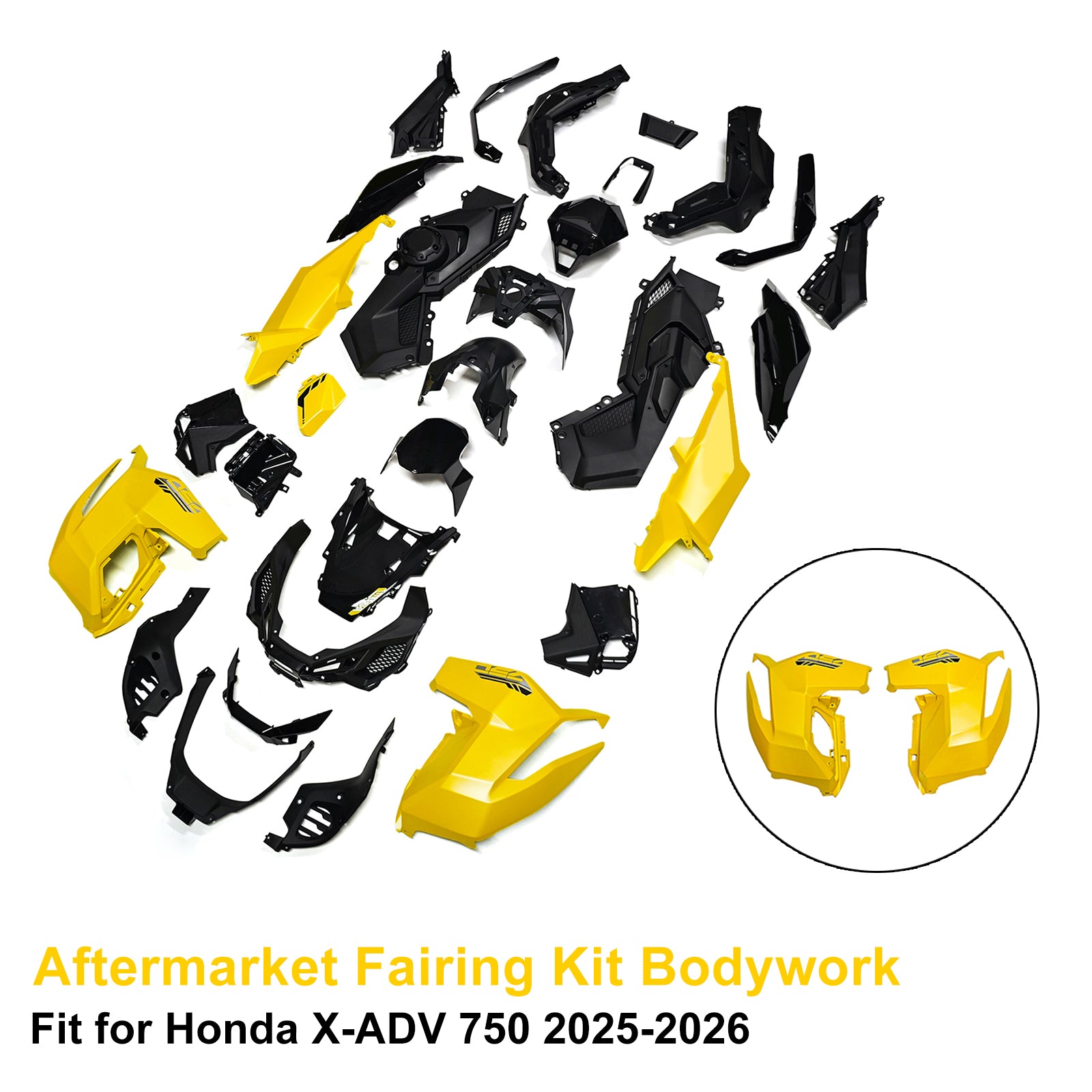 Amotopart 2025-2026 Honda X-ADV 750 Collection de kits de carénage