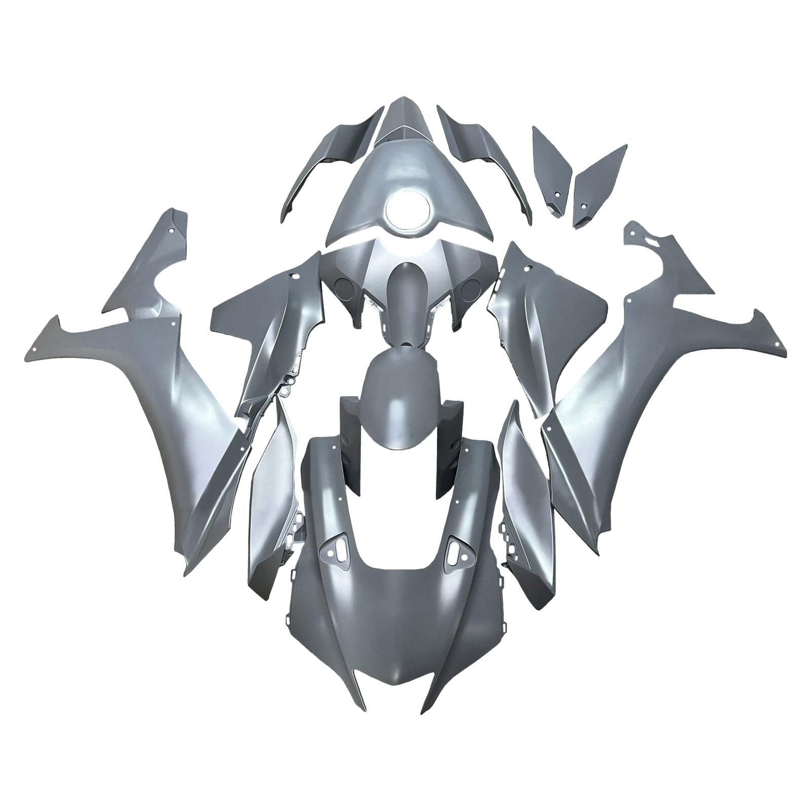 Amotopart 2020-2025 Yamaha YZF-R1 Grey Fairing Kit
