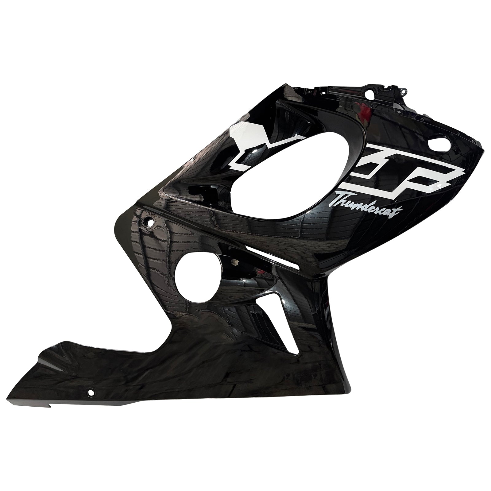 Amotopart 1996-2007 Yamaha YZF 600R Thundercat Black Fairing Kit