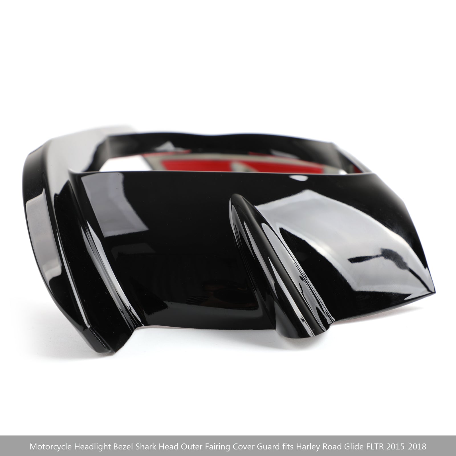 15-22 Road Glide FLTR Motorcycle Headlight Bezel Cover Frame Black