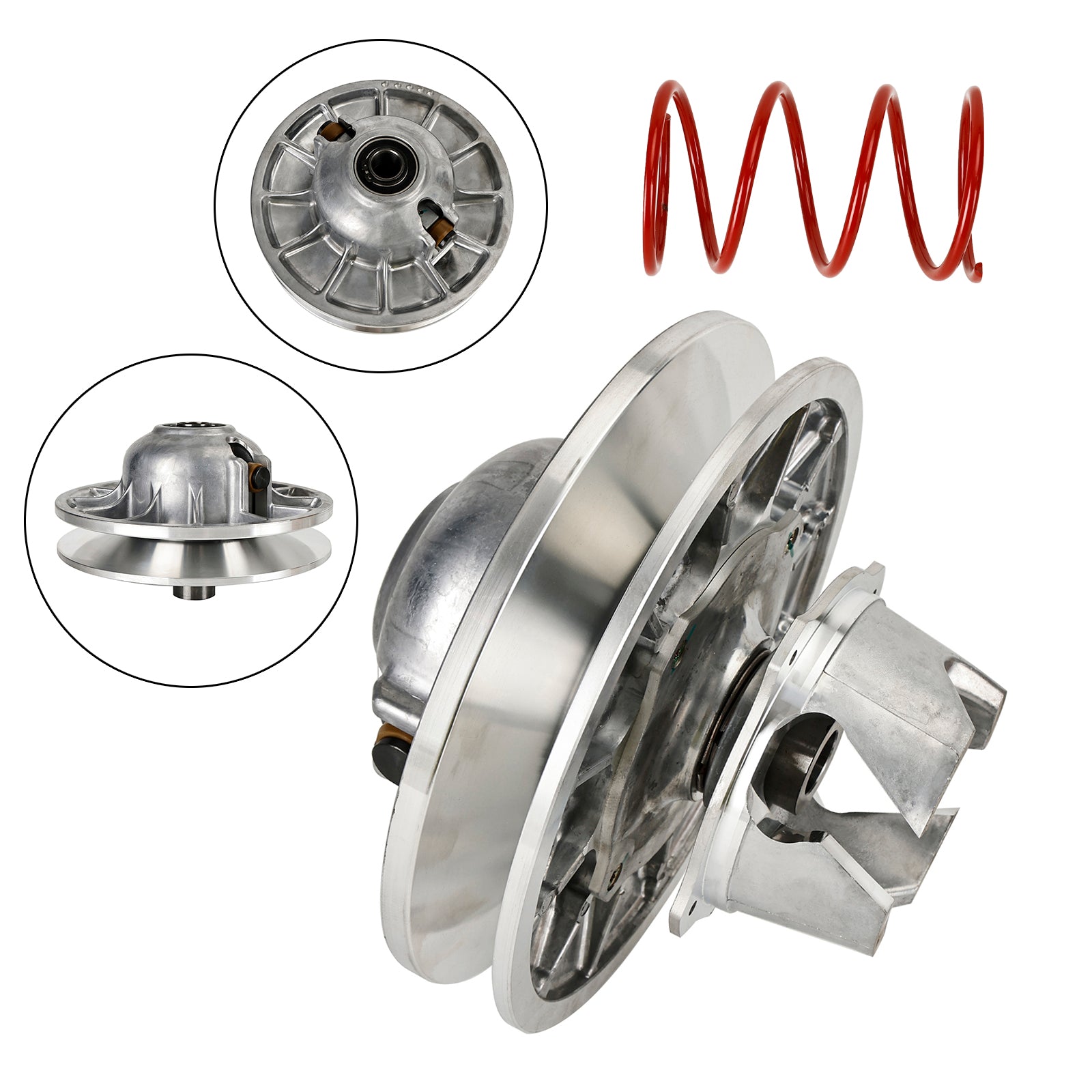 05-14 Polaris Ranger 800 Sportler Heckkupplungsvariator Sekundärkupplung 1322848 1322707