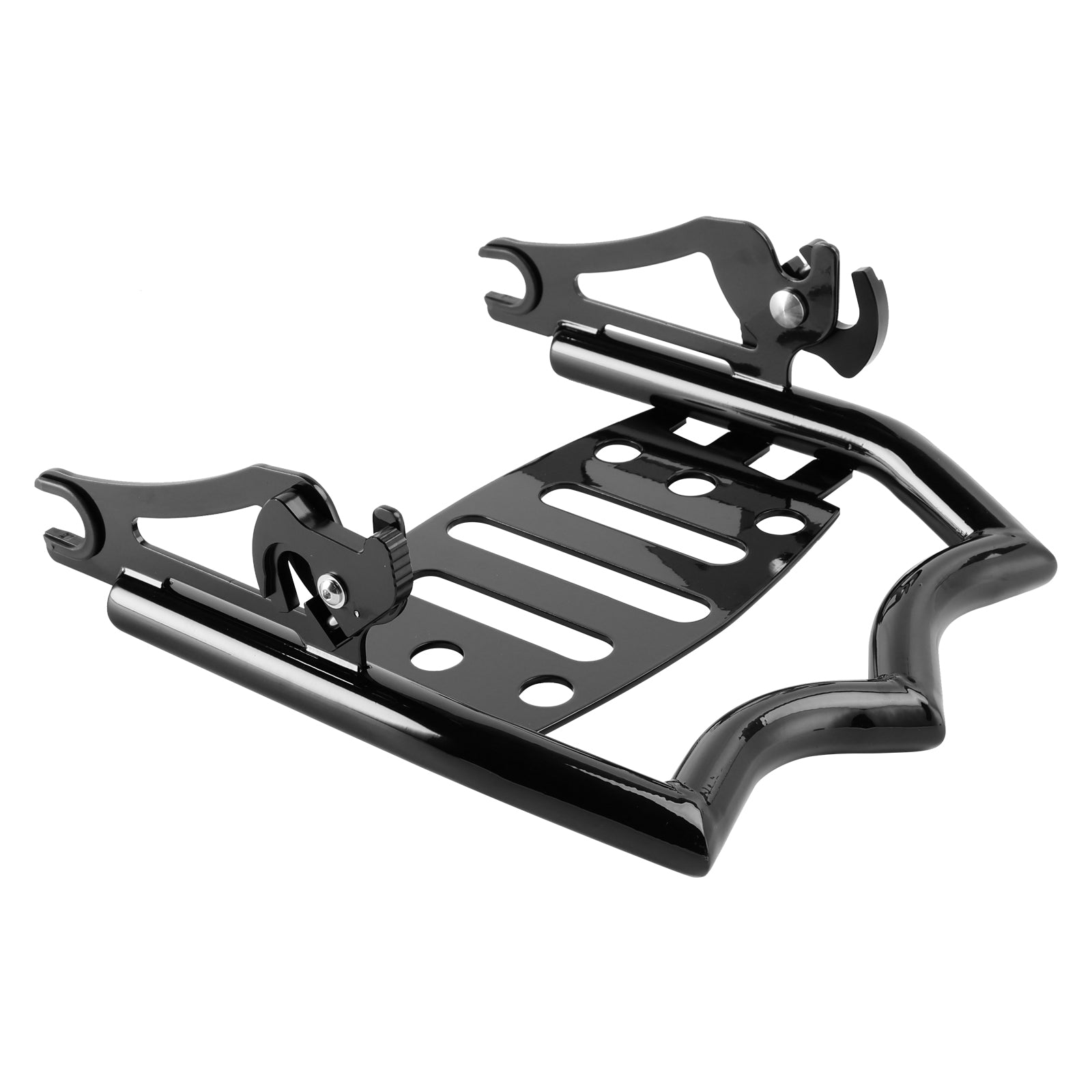 2009-2025 Road King Classic Custom Custom Special FLHR Abnehmbares Gepäckträger Schwarz