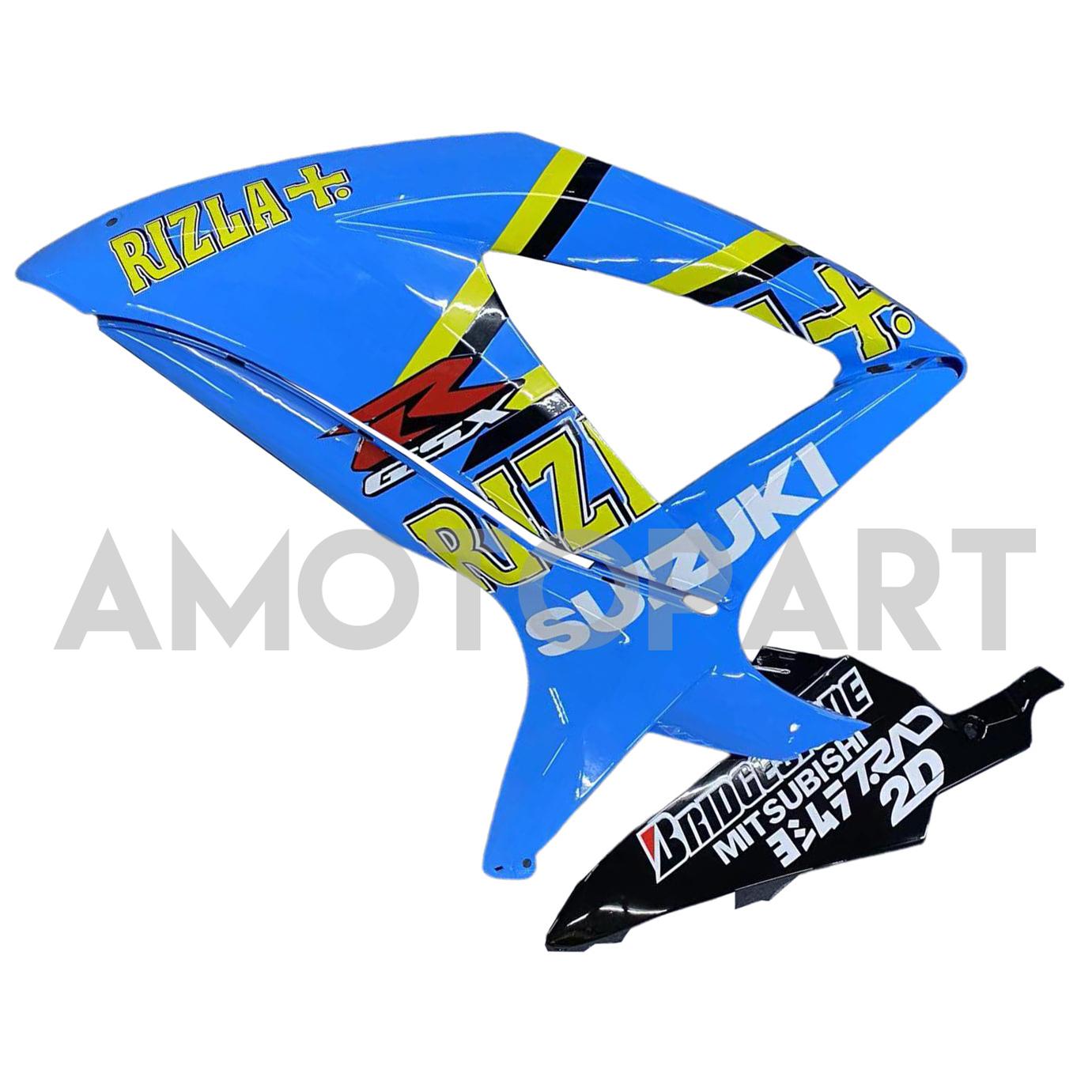 Amotopart 2008-2009 Suzuki GSXR 600/750 Blue Fairing Kit