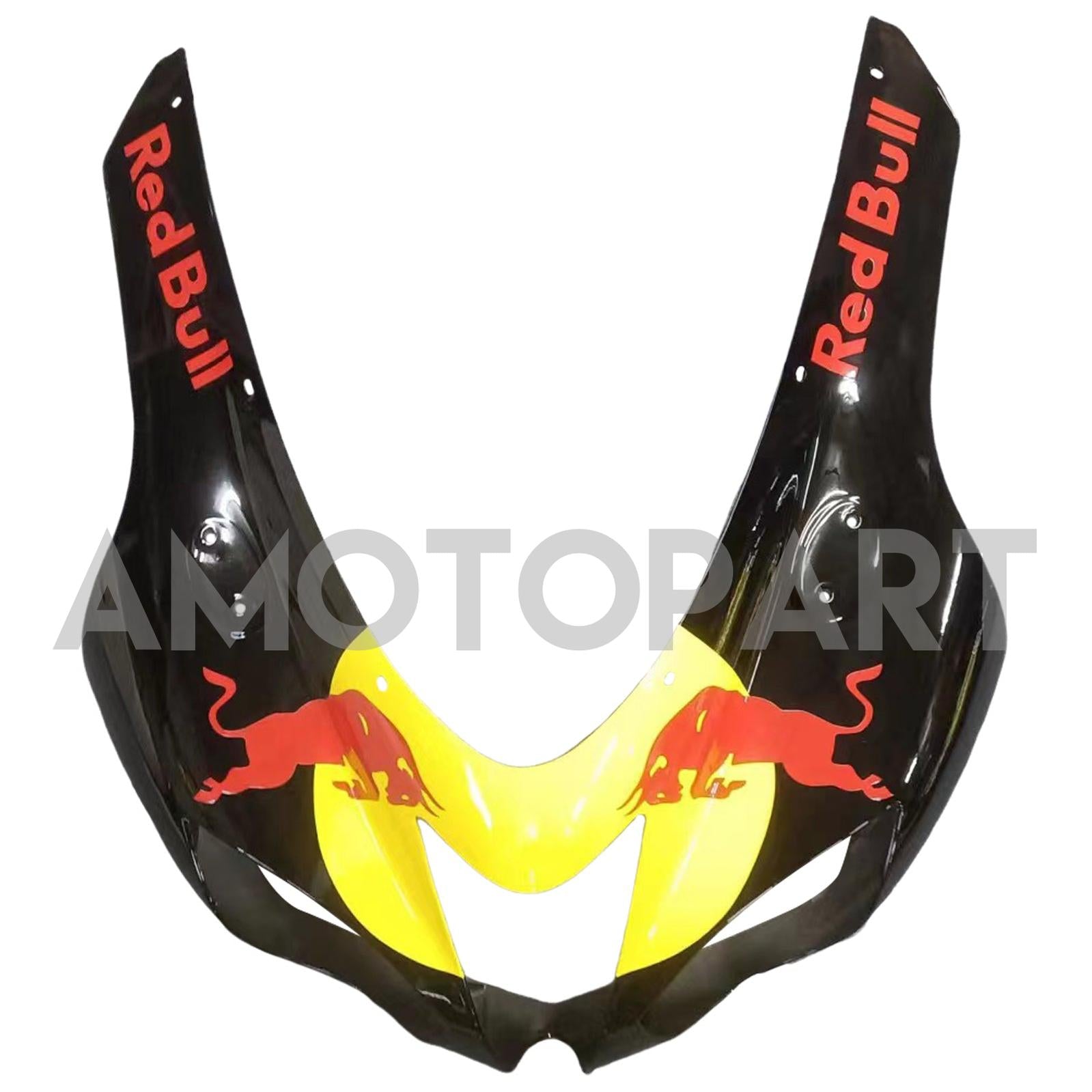 Amotopart 2007-2008 Kawasaki ZX6R 636 Black Fairing Kit