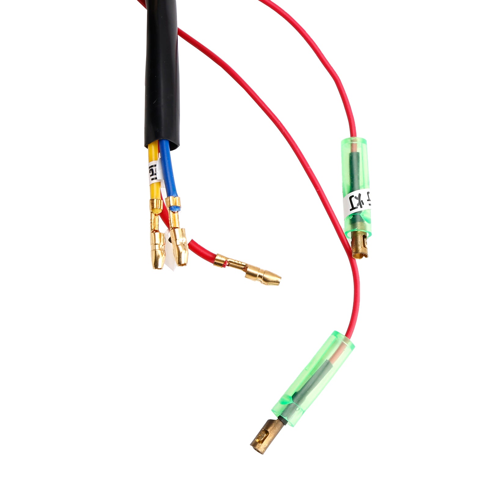 Racer Bobber Chopper Multifunctional Beam Headlight Lamp Custom Black #84