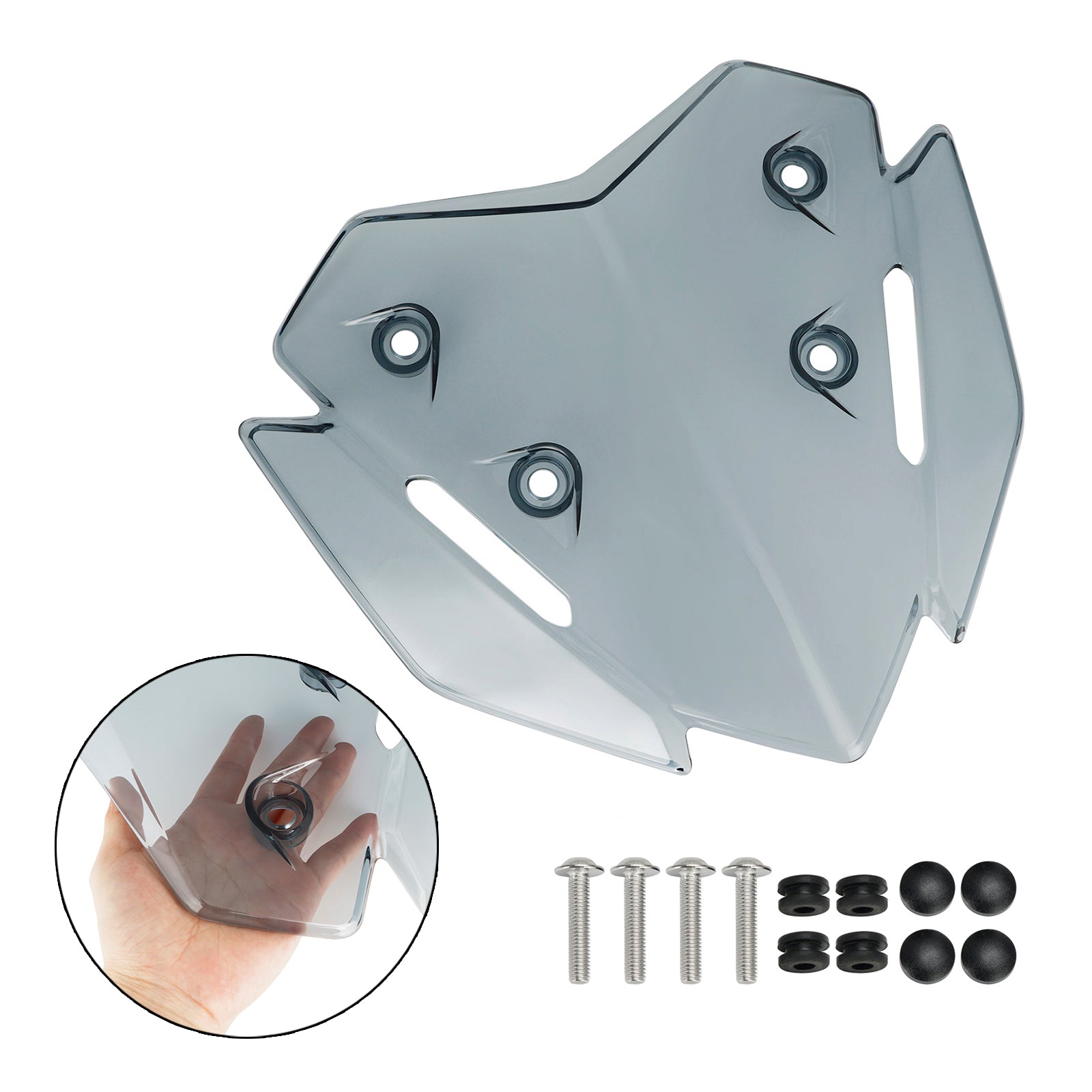 23-24 Yamaha X-MAX 300 ABS Motorcycle Windshield WindScreen