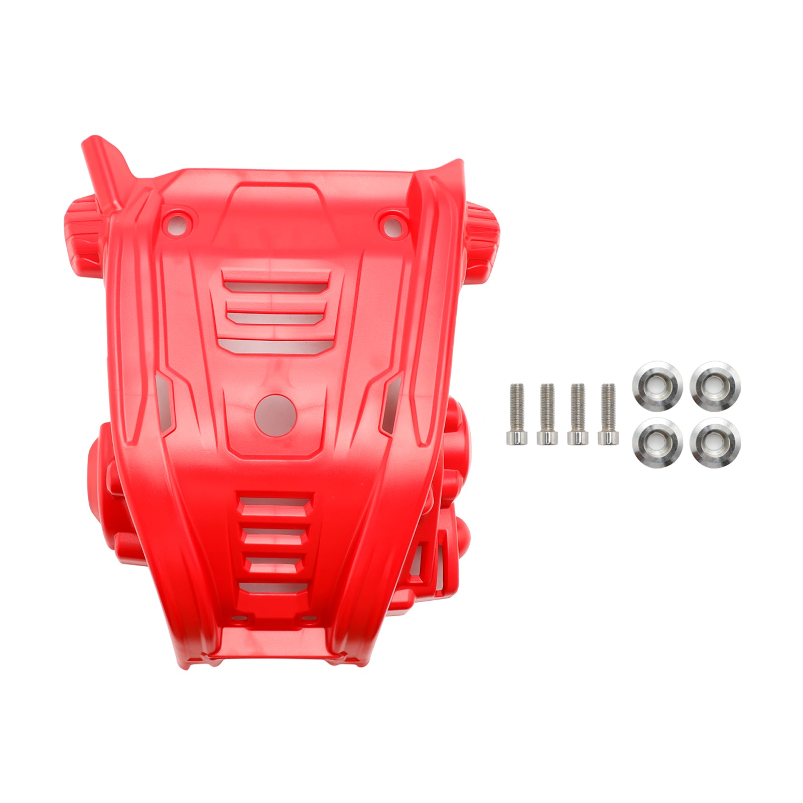 23-24 Honda Crf300 Crf300l Skid Plate Engine Guard Crack Plastic