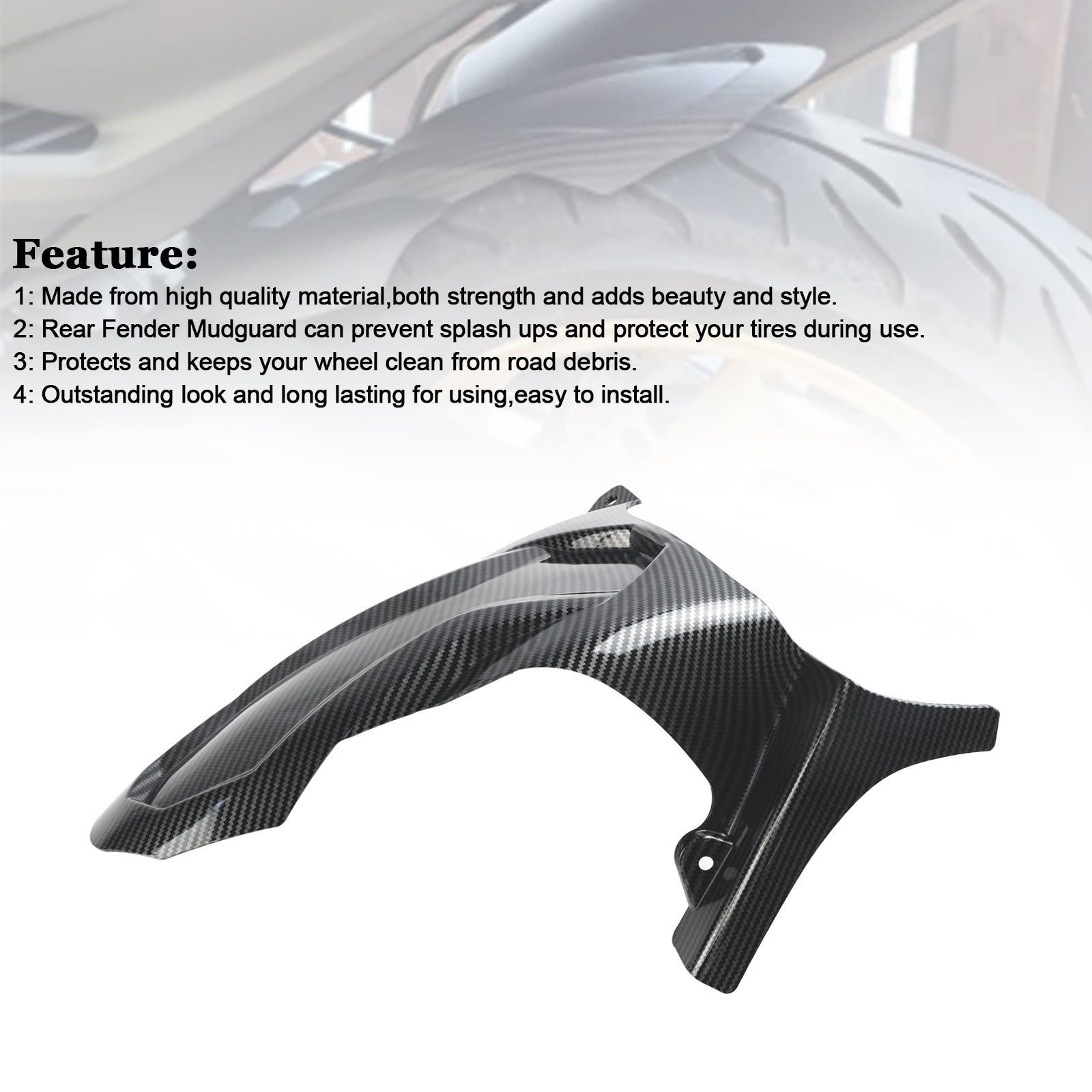 2017-2019 Yamaha T-Max 530 Tmax530 Bag Fender Mudguard Fairing