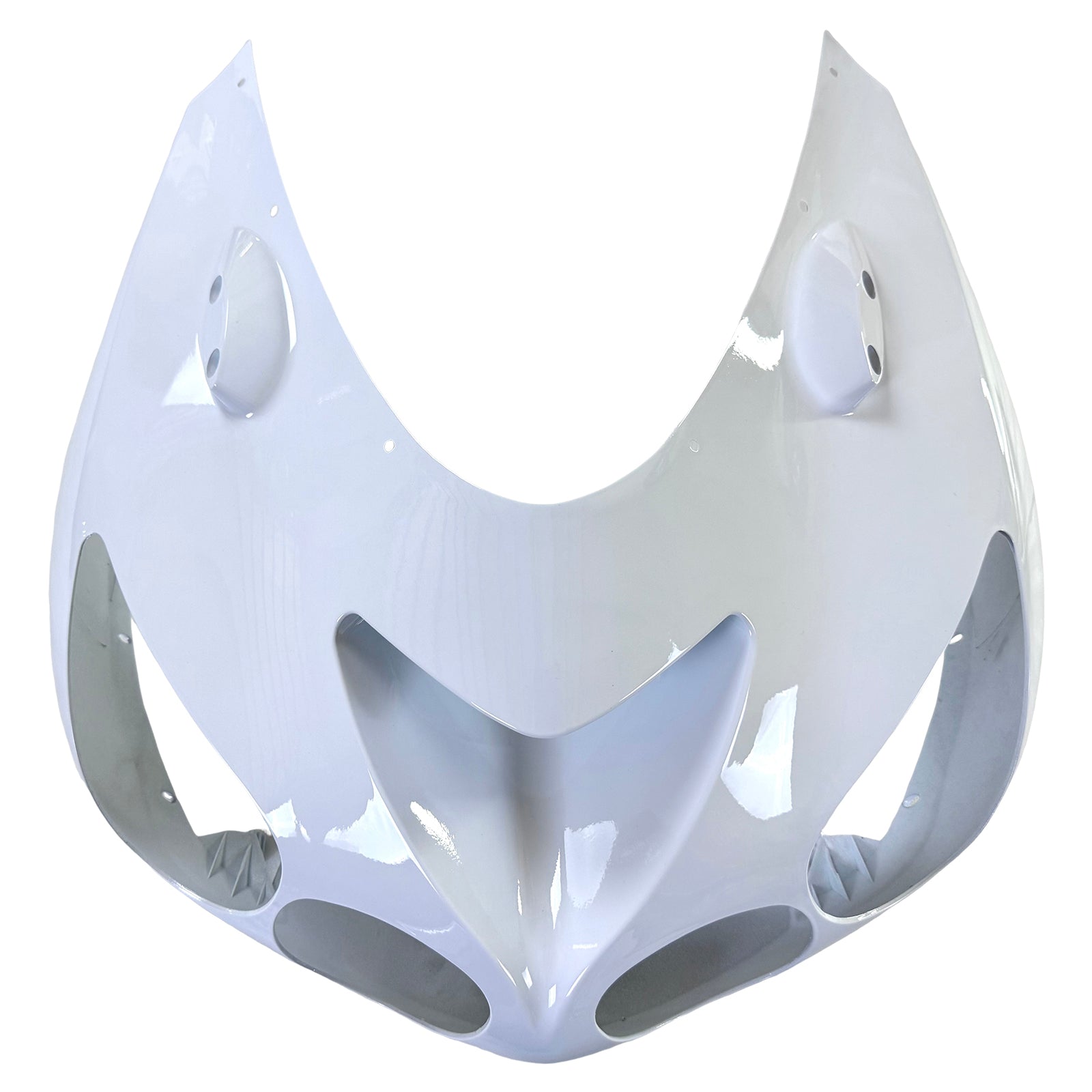 Amotopart 2006–2011 Kawasaki ZX14R ZZR1400 weißes Verkleidungsset