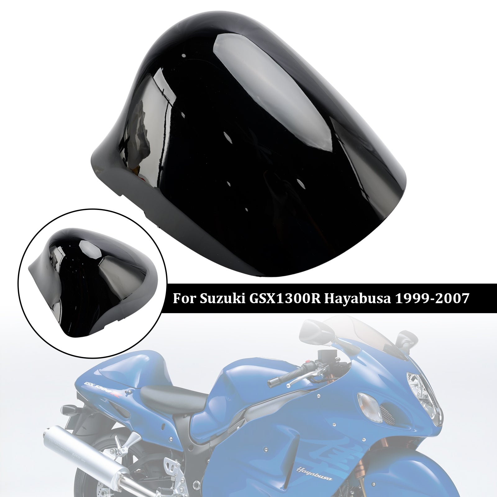 99-07 Suzuki GSX1300R GSX-R1300 Hayabusa Cubierta de carenado del asiento trasero