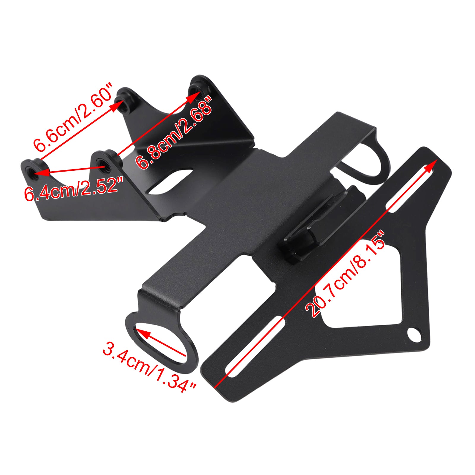 Yamaha MT-09 2024-2025 License Plate Holder Frame Bracket