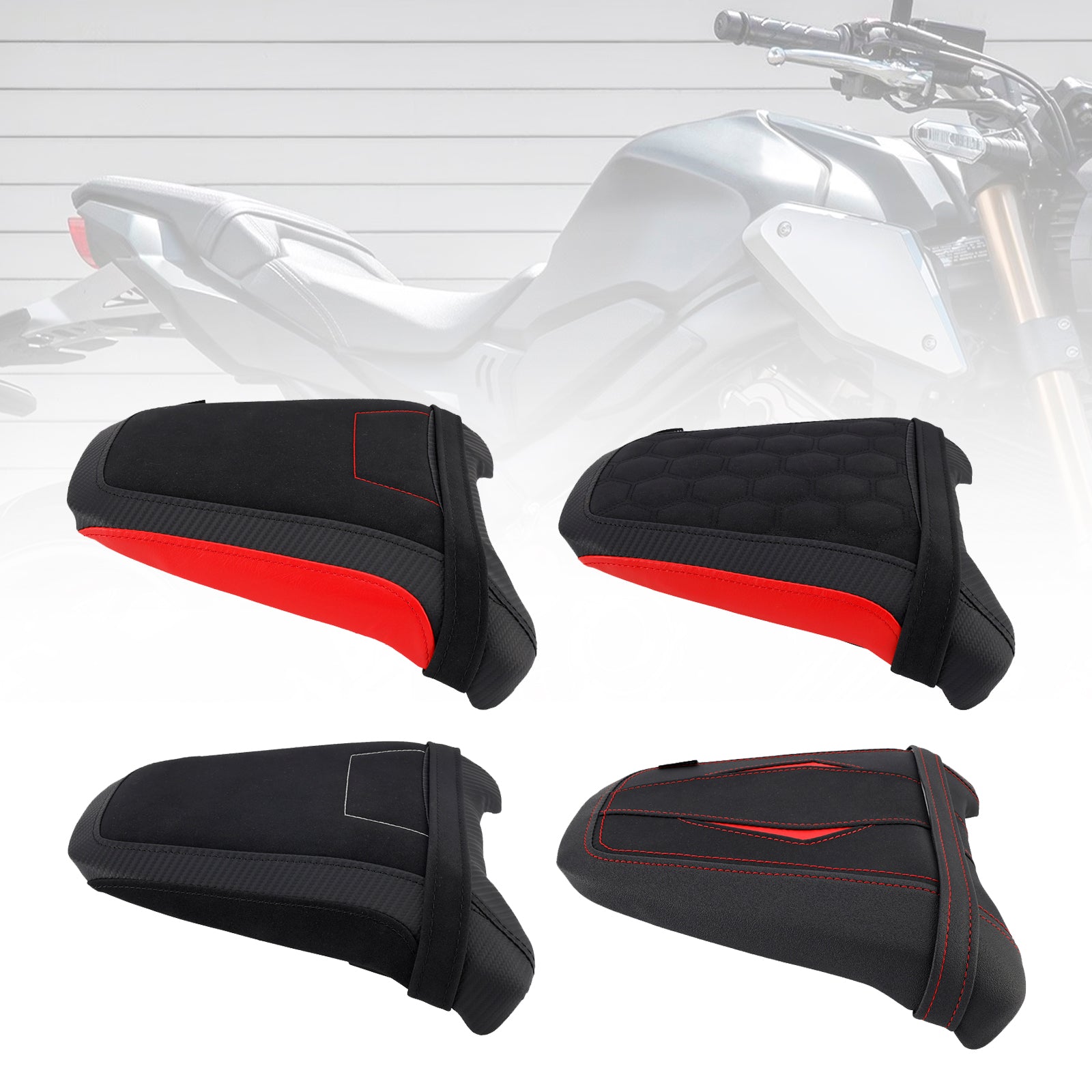 2024-2025 Honda Cb650R Cbr650R Rear Seat Passenger Cushion Flat Pu Reda RedB