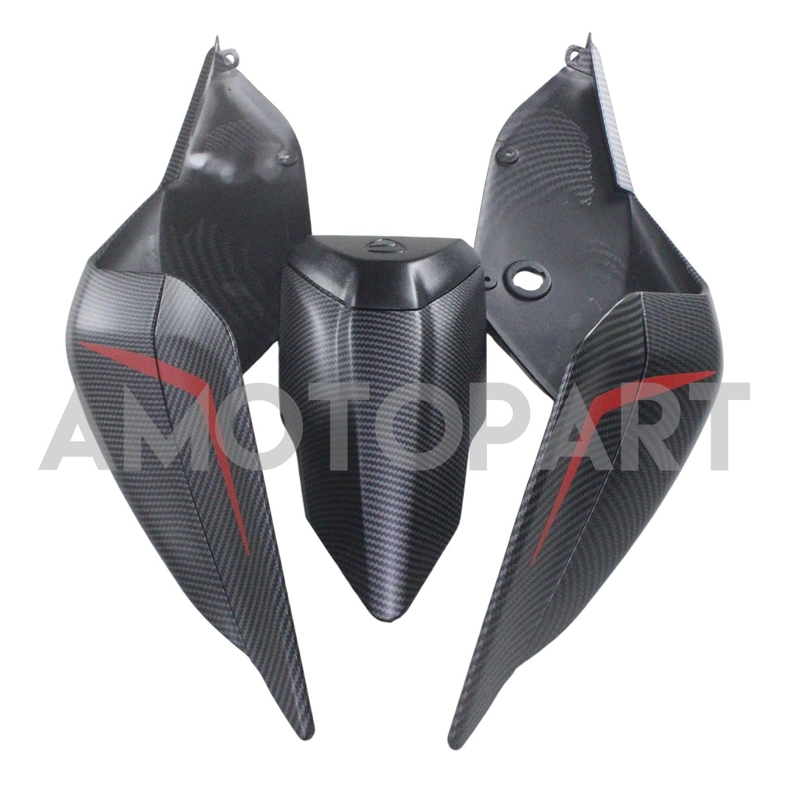 Amotopart 2015-2020 Ducati 959 Carbon Fiber Parttern Red Fairing Kit