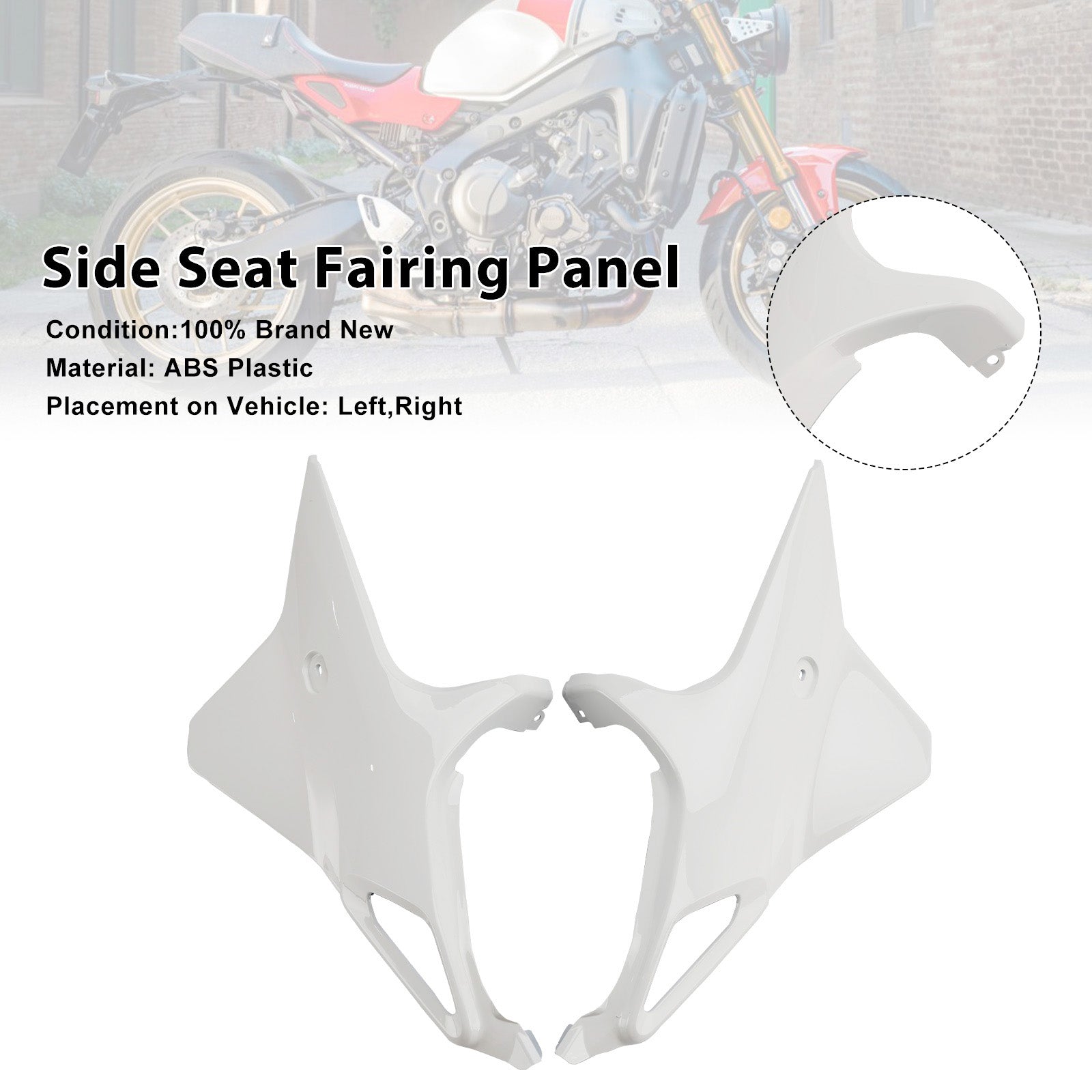 Yamaha XSR 900 XSR900 2022-2025 Side Seat Fairing Panel Cowl