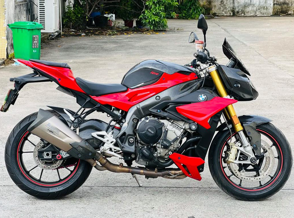 Amotopart 2017-2020 BMW S1000R Fairing Black Red Kit