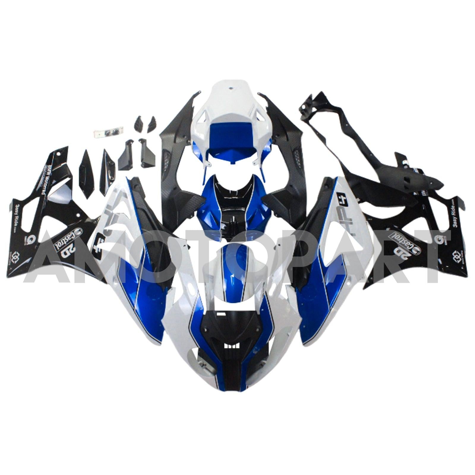 Amotopart 2009-2014 BMW S1000RR Kit de carenado Colección dos