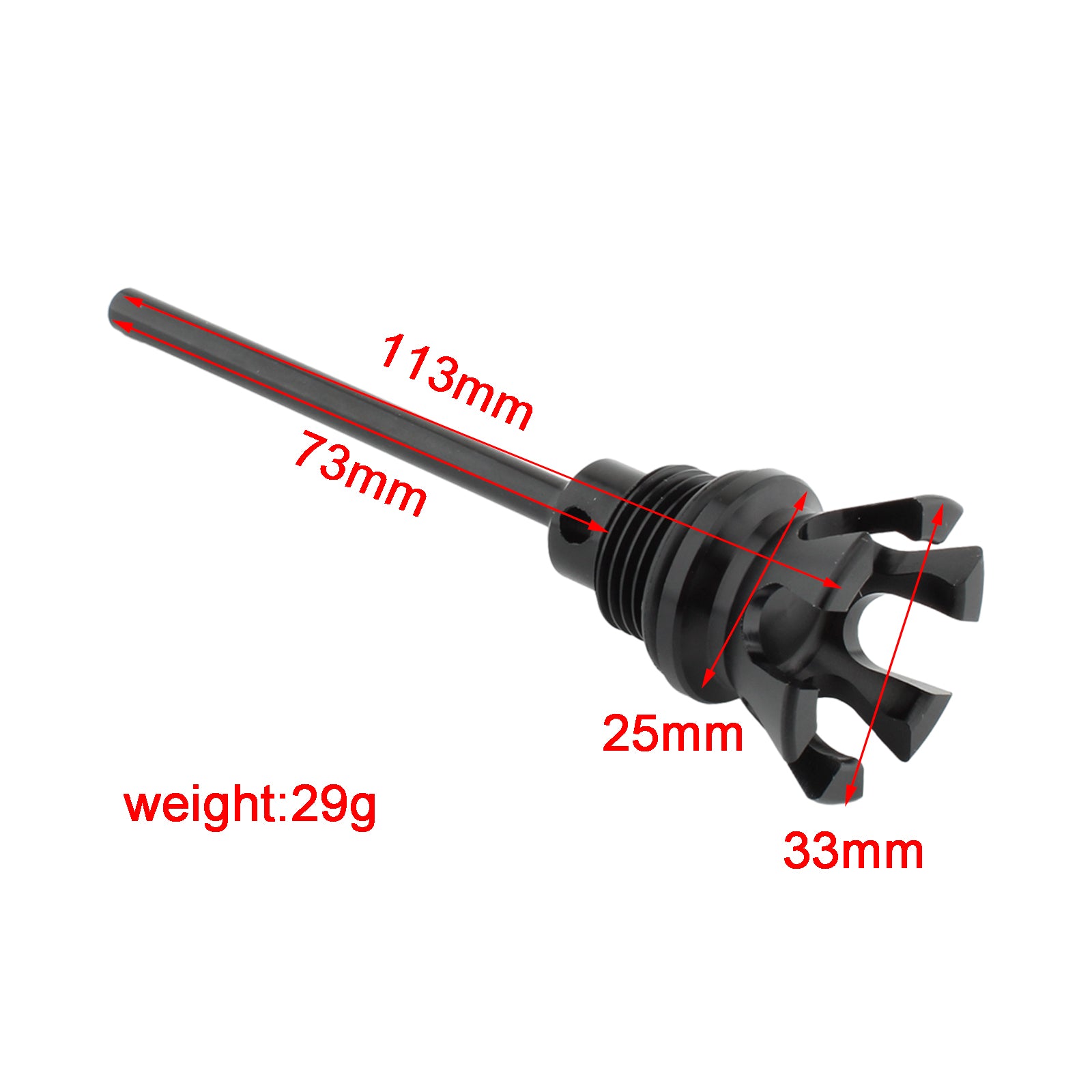 Oil Dipstick Tank Cap Plug For Softail Road Glide Electra Glide 1105-0022