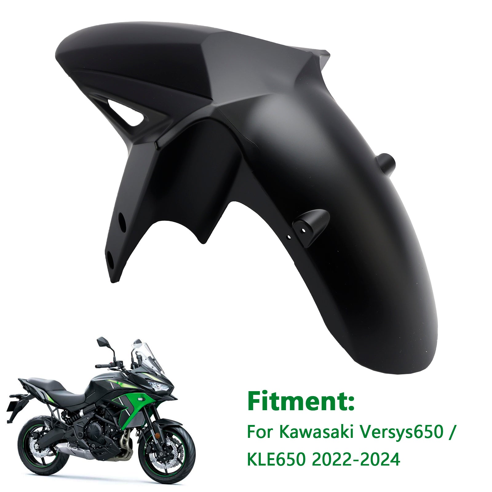 22-24 Kawasaki Versys 650 KLE650 guardabarros delantero carenado