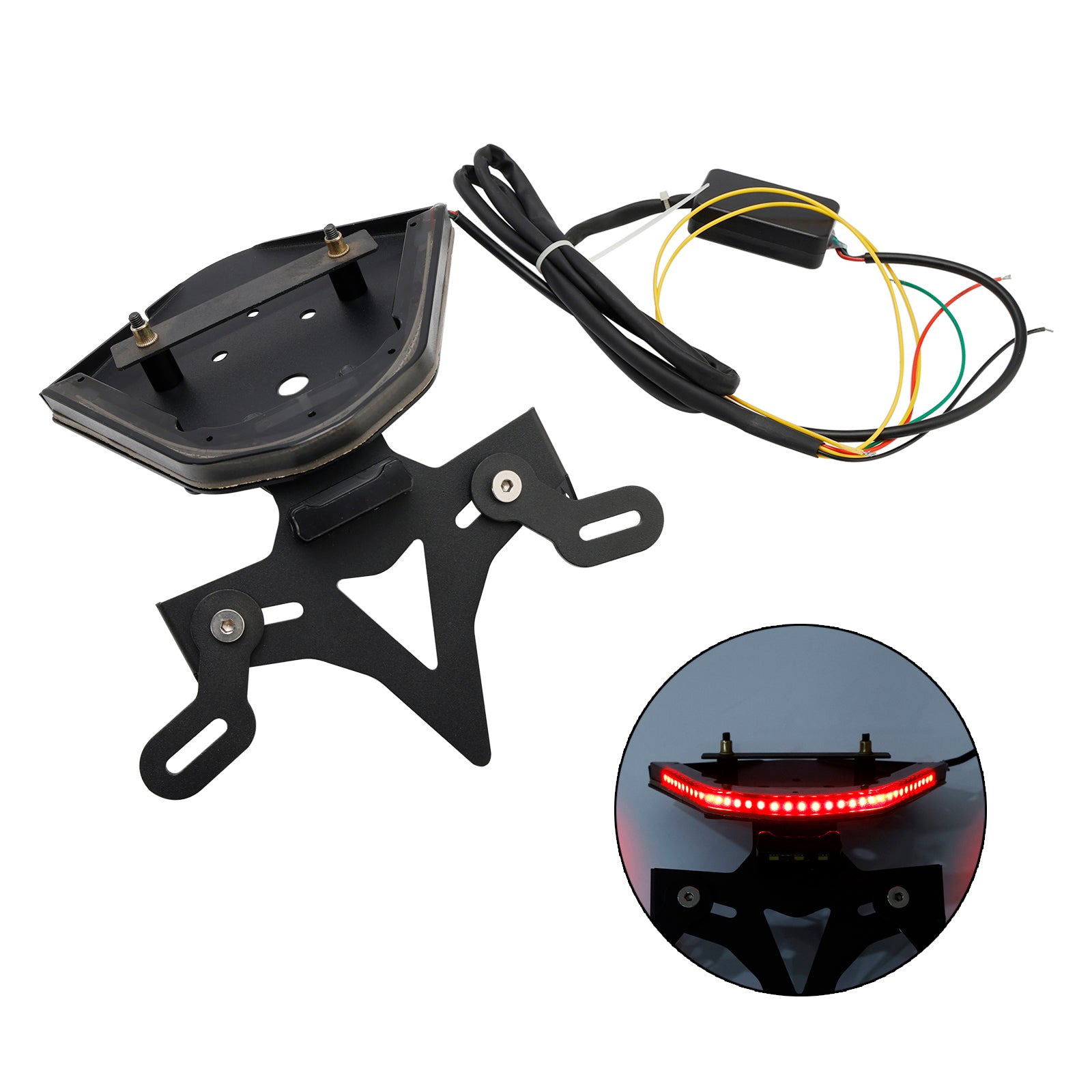 21-24 BMW S1000RR Aluminum Alloy License Plate Holder Bracket