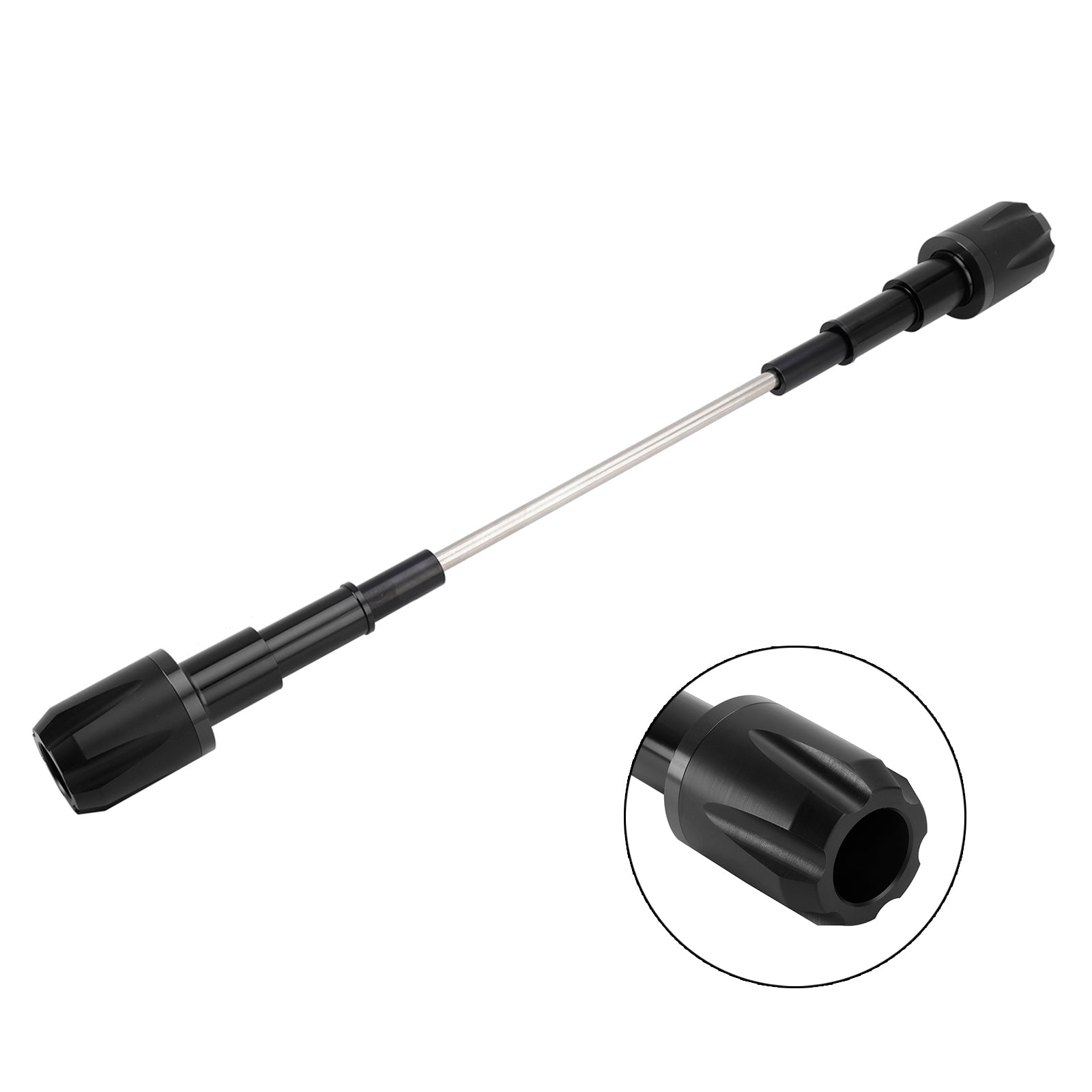 Du Cafe Racer Scrambler 800 Aluminum Frame Crash Slider Protection Gold Black