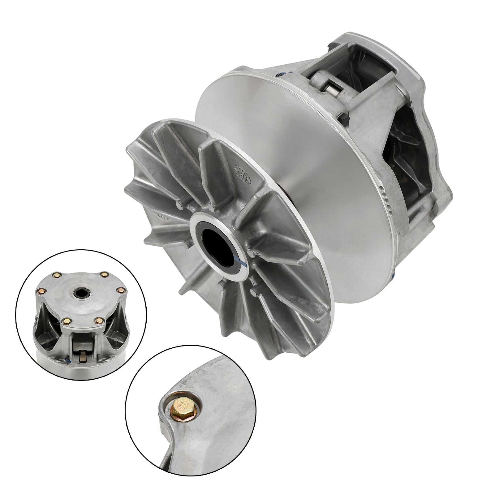 Front Clutch Variator Pulley Set 1322743 For Polaris Rzr 800 Efi 2008-2009 Le