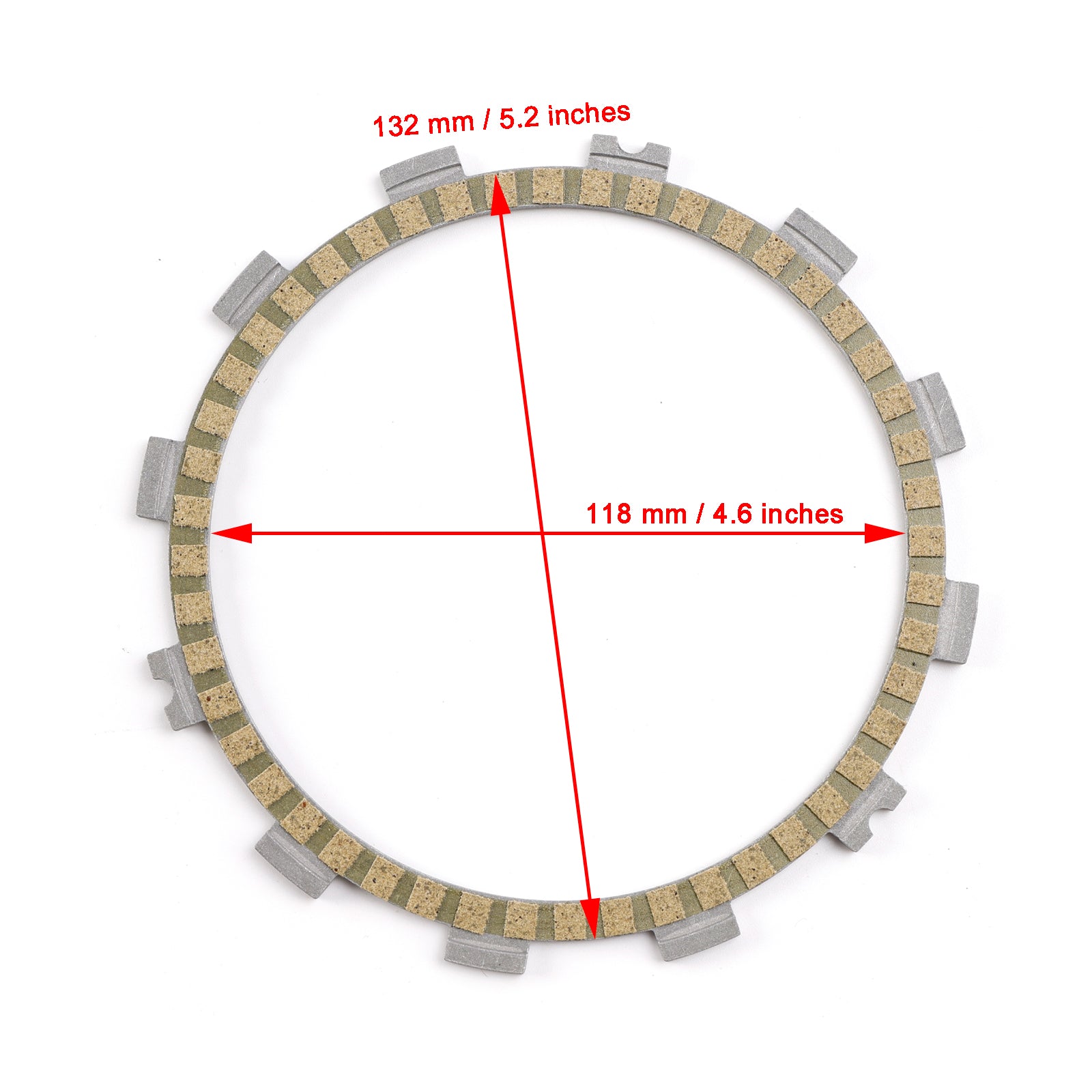 Suzuki GSXR1000 K7/K8 05-08 GSX-S1000 18-21 kit di piastra di attrito frizione