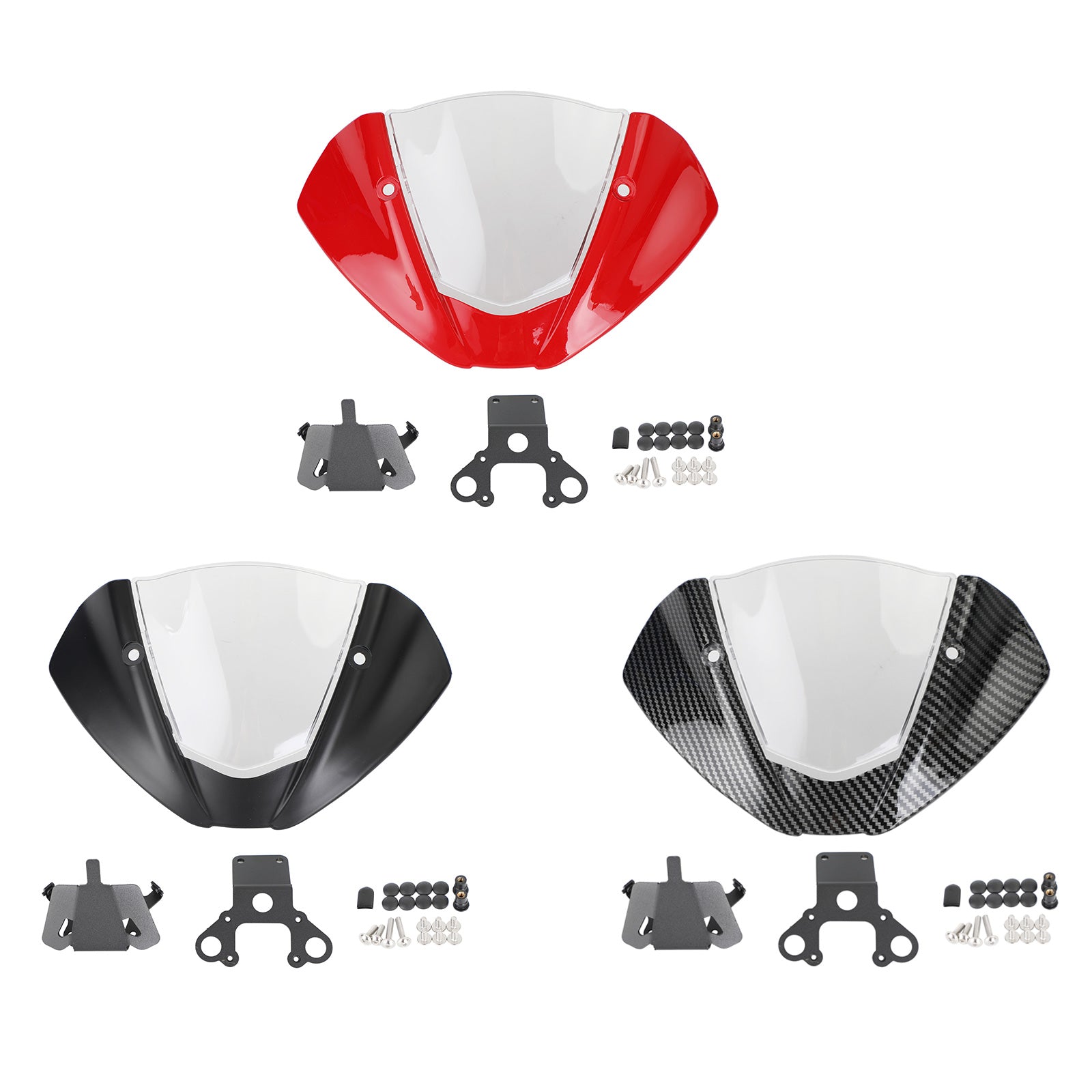 21-25 DUCATI Monster 937/950 Szyba przednia karbonowa