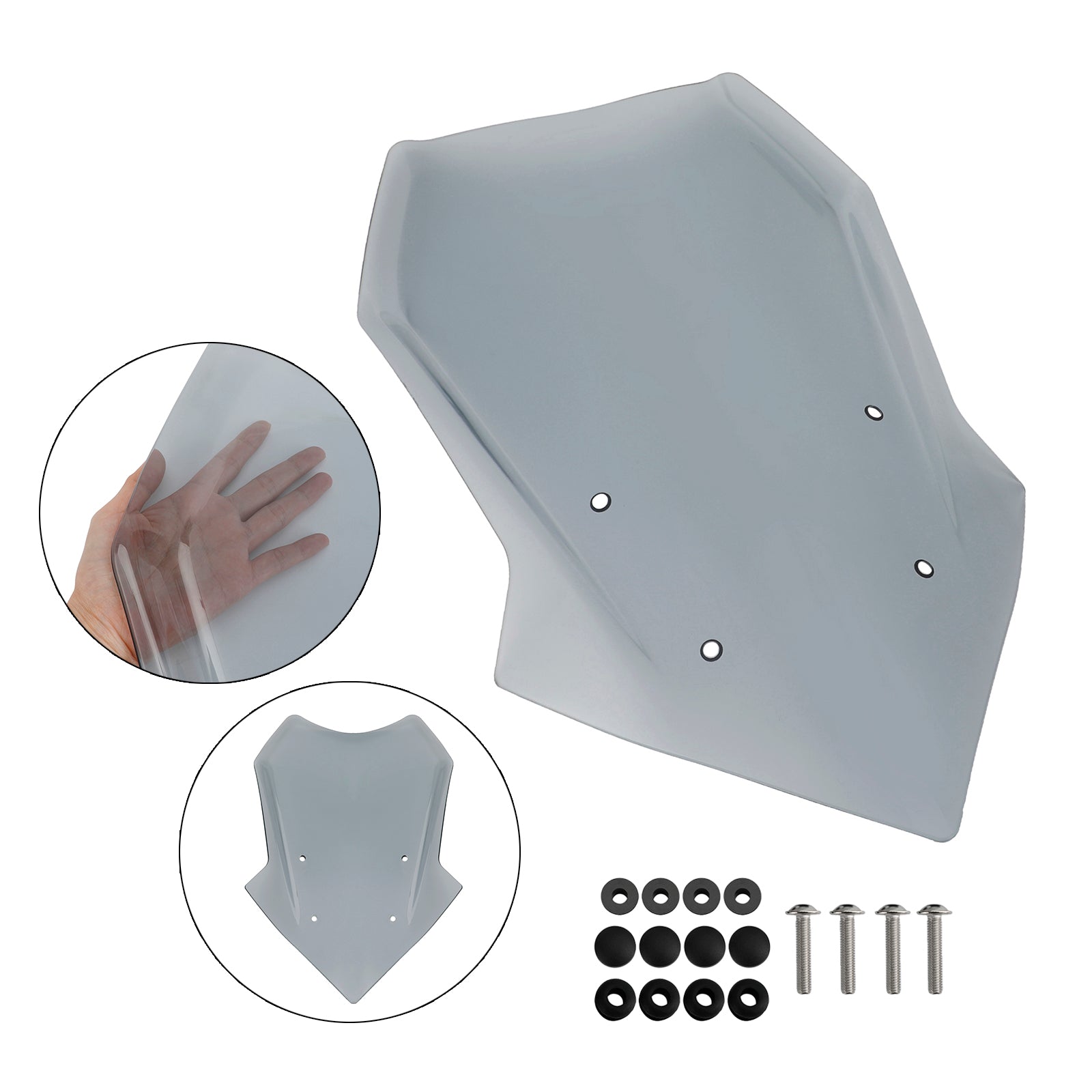 Parabrisas apto para Yamaha Tracer 900/GT 2018-2020 Tracer 9/GT 2021-23