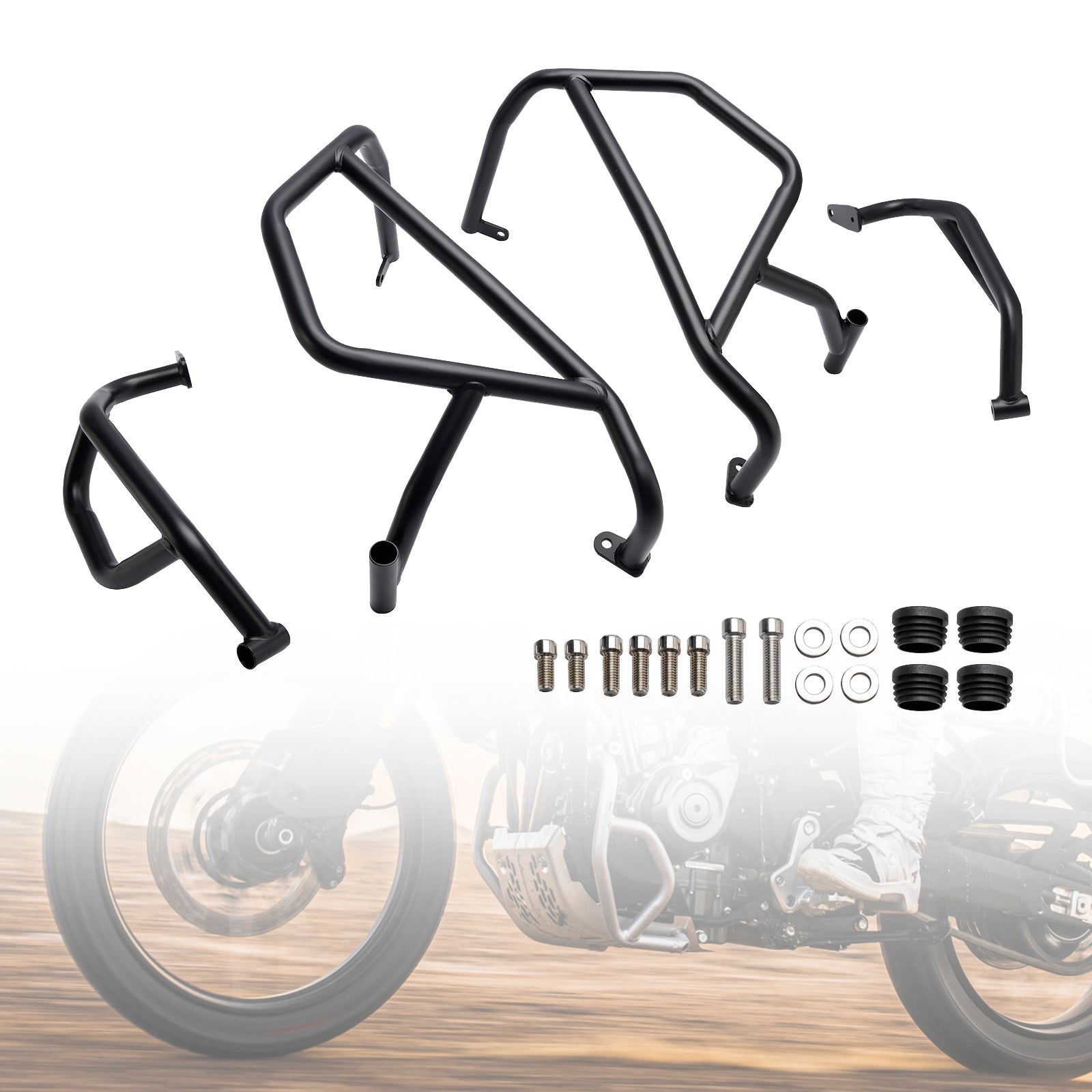 2024+ CFMOTO 450MT 450 MT stötfångare motorskyddsskydd Crash Bar Fits