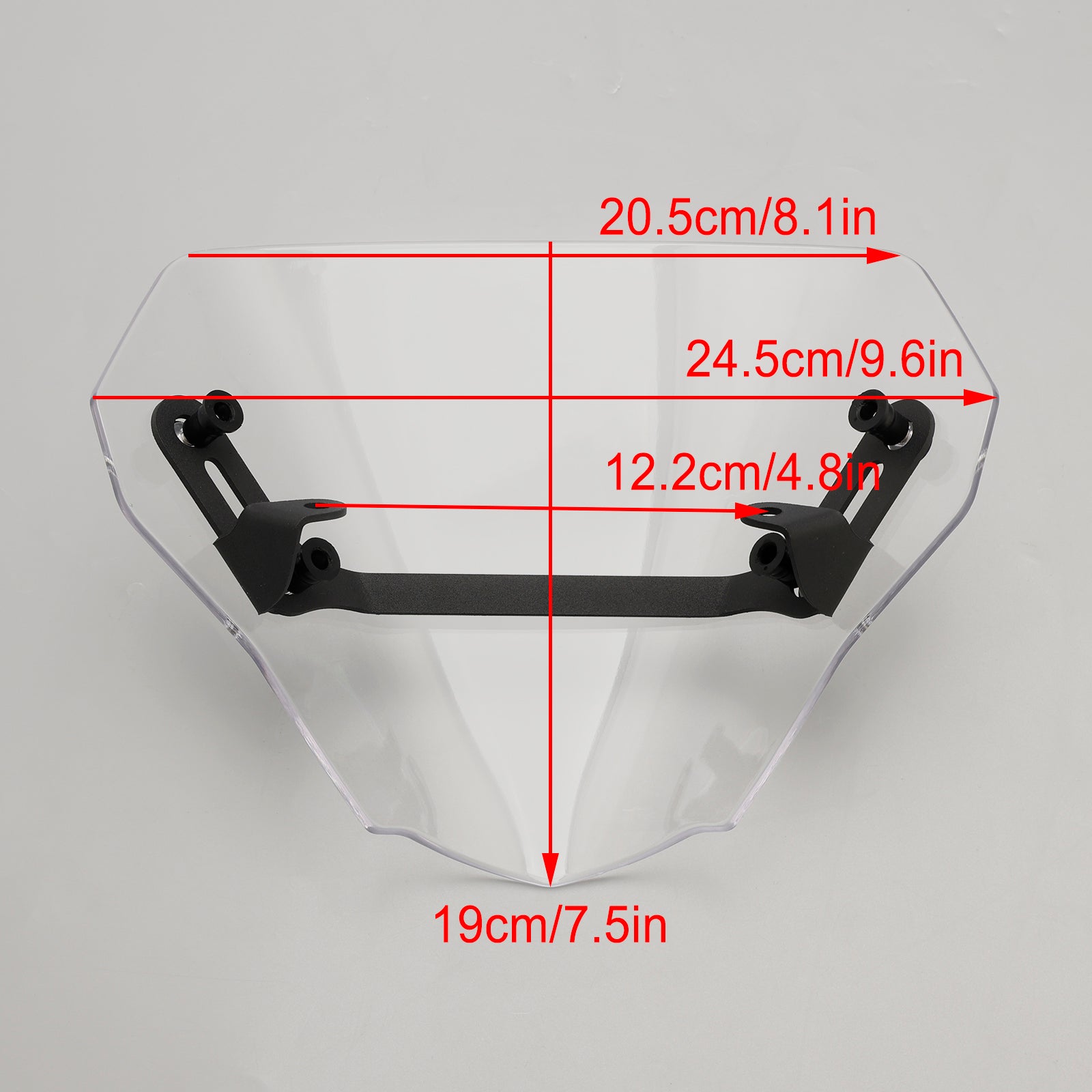 2023-2024 Honda CB750 ABS Motorcykel vindrutan vindruta