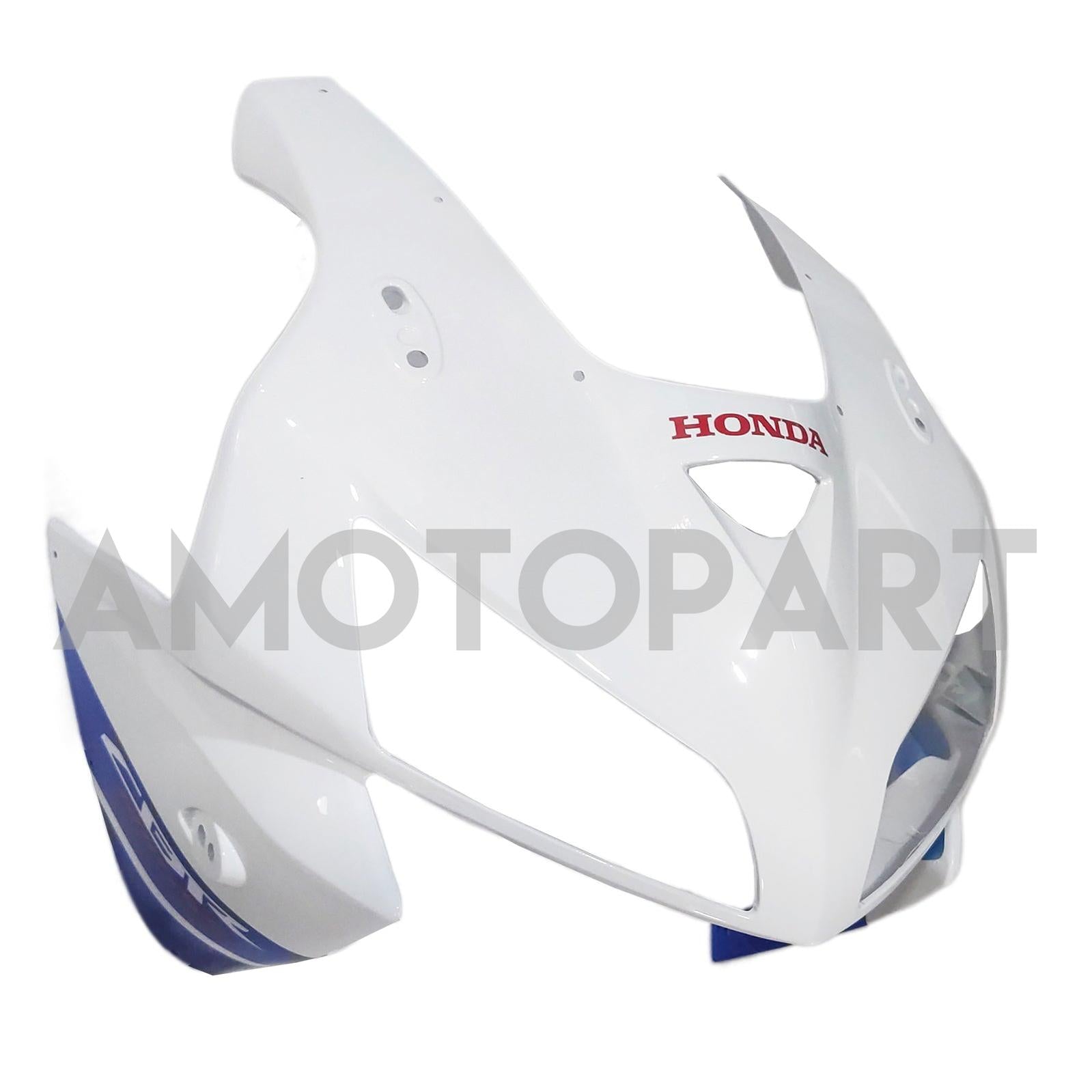 Amotopart 2005–2006 Honda CBR600RR Weiß-Rot-Verkleidungsset
