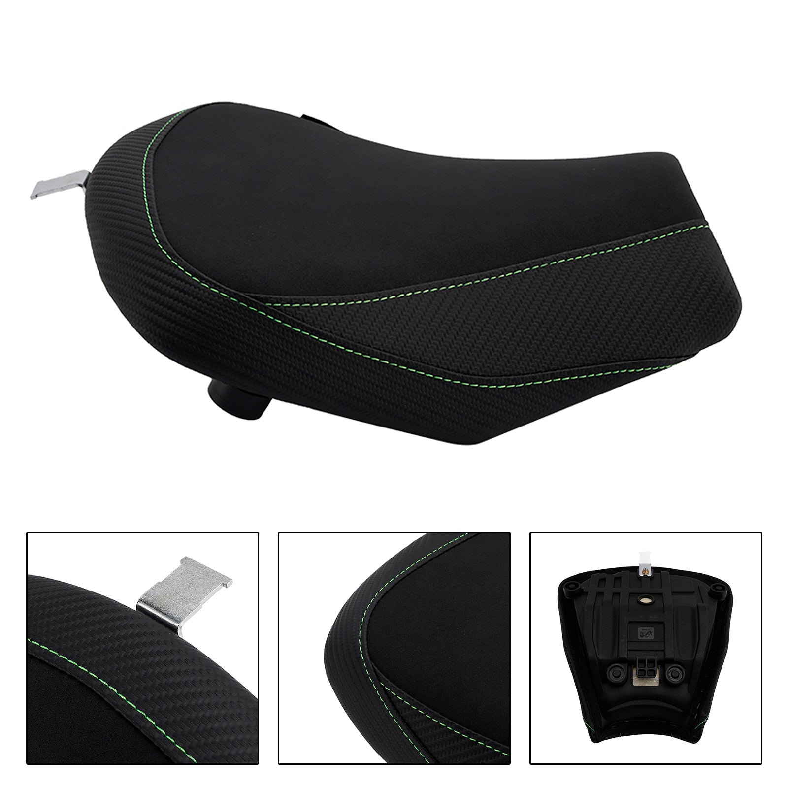 17-25 Kawasaki Ninja 650 Z650 Front Raider Seat Driver Cushion Pu Fit White