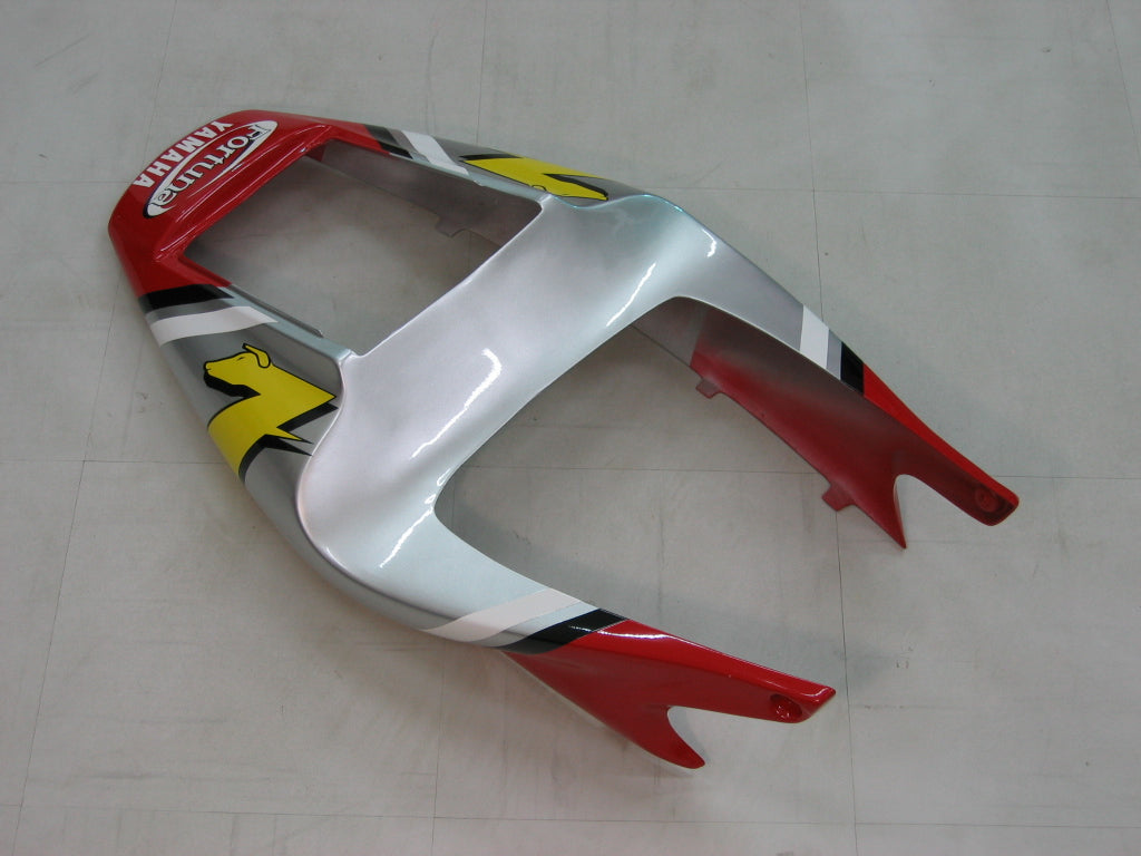 Amotopart 1998-1999 Yamaha YZF 1000 R1 Red&Sliver Fairing Kit