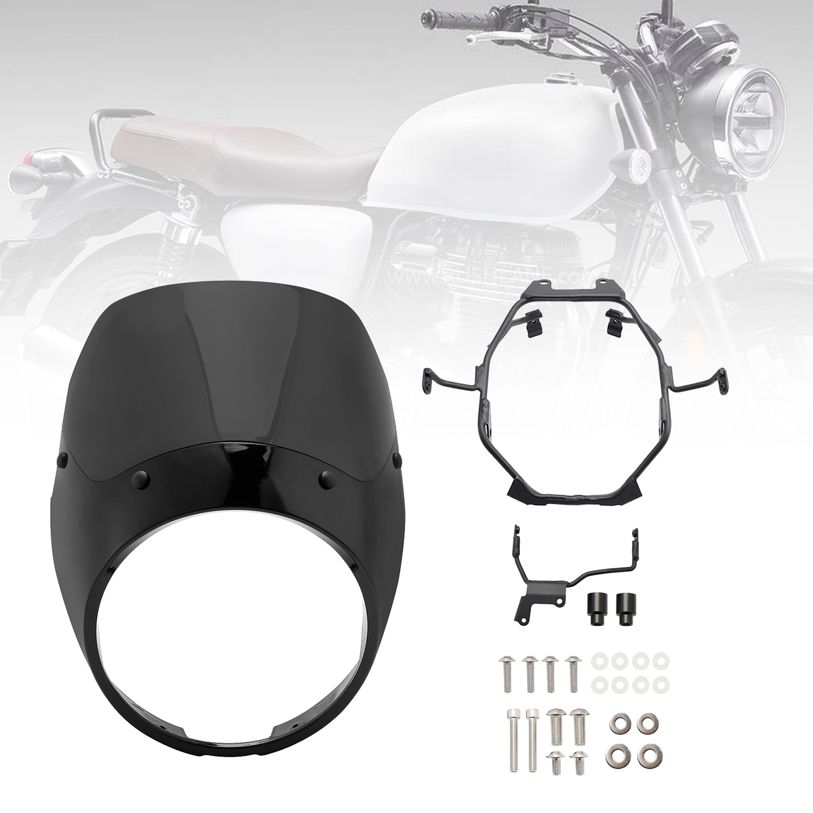 2023-2024 Honda GB350 GB350S vindrutan vindruta strålkastare