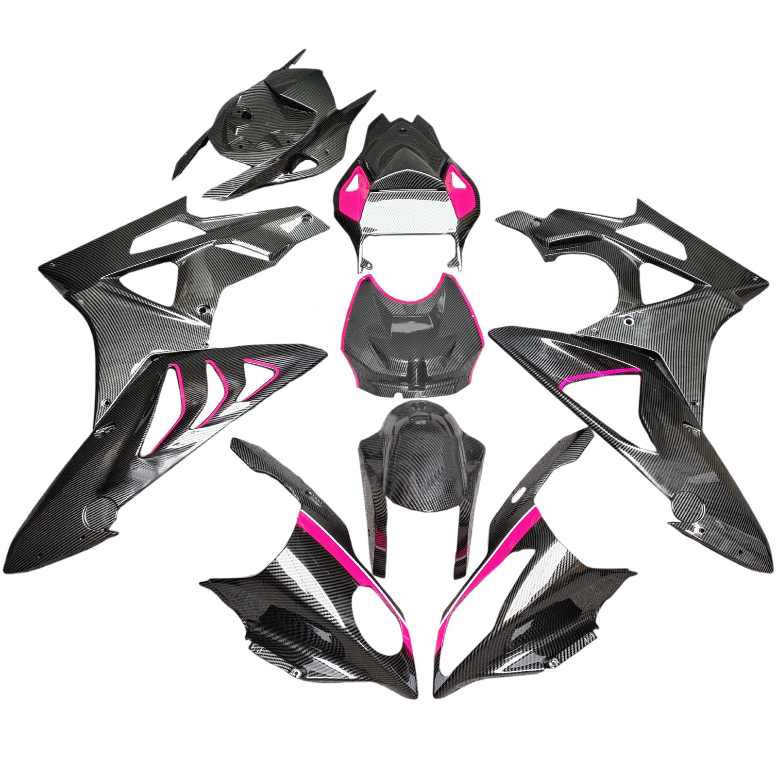 AMOTOPT 2009-2014 BMW S1000RR FIBRO DE FIBRA DE CARBON