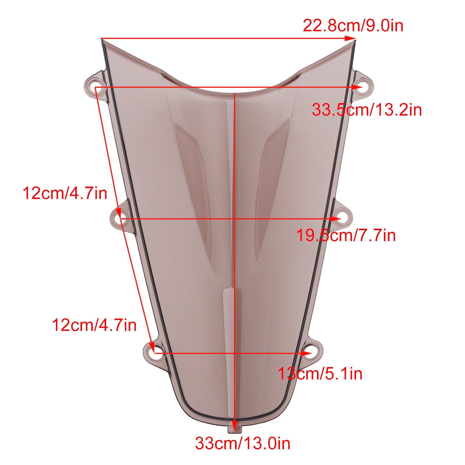 HONDA CBR1000RR 17-23 Windshield WindScreen