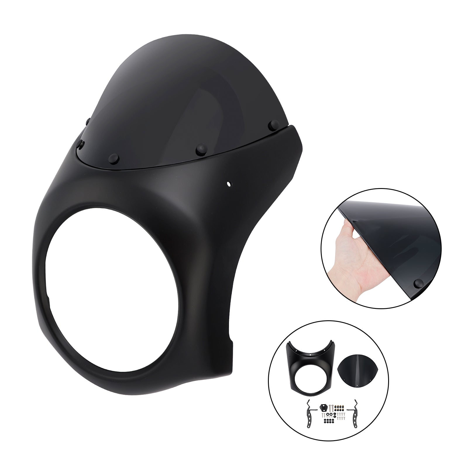 24-25 Kawasaki Eliminator 500 Headlight Windscreen Fairing Windshield