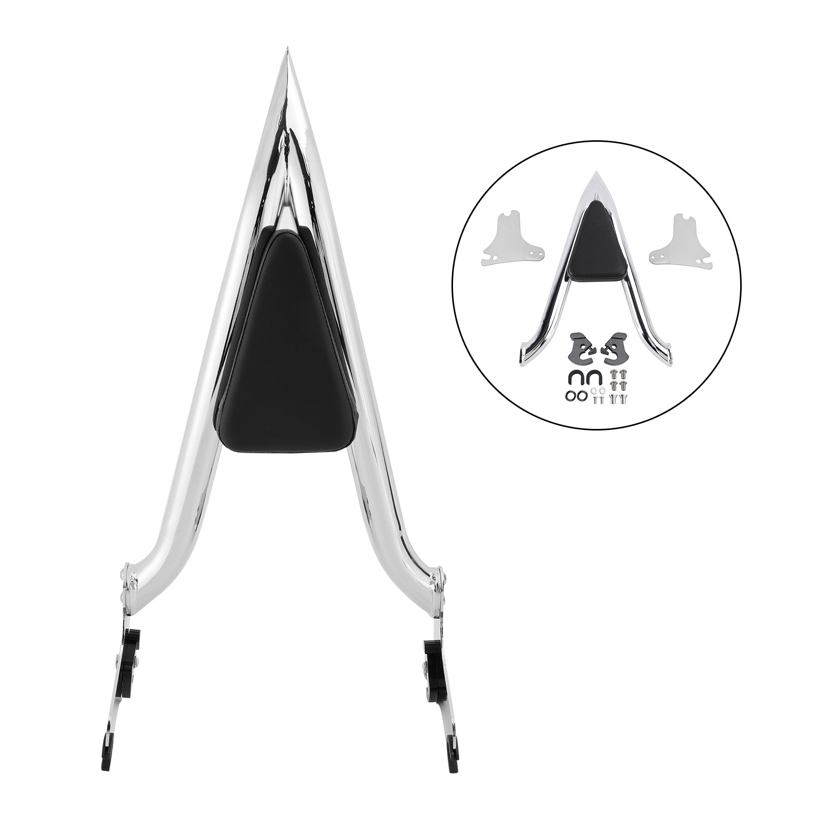 1997-2008 Road King Street Glide Road Glide Passagier Sissy Bar Rückenlehne