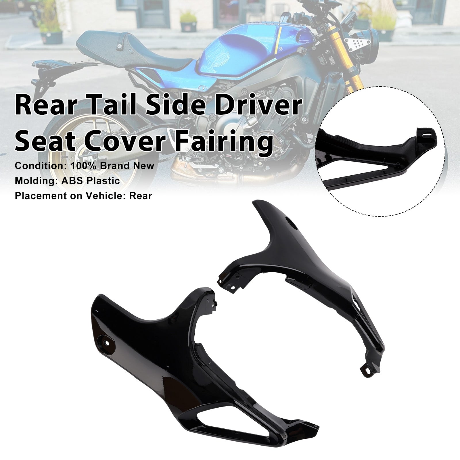 2022-2026 Yamaha XSR900 Side Seat Fairing Panel Cowl