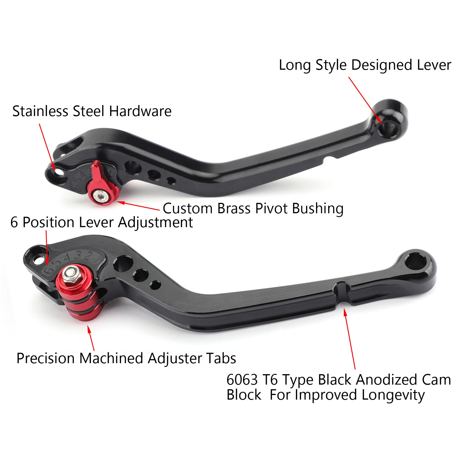 KTM 790 Duke 2018 2016 2017用のロングクラッチブレーキレバー