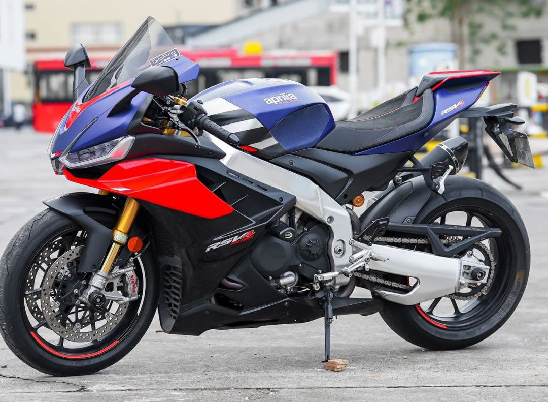 Amotopart 2022-2024 Aprilia RSV4 1100 Blue Black Red Fairing Kit