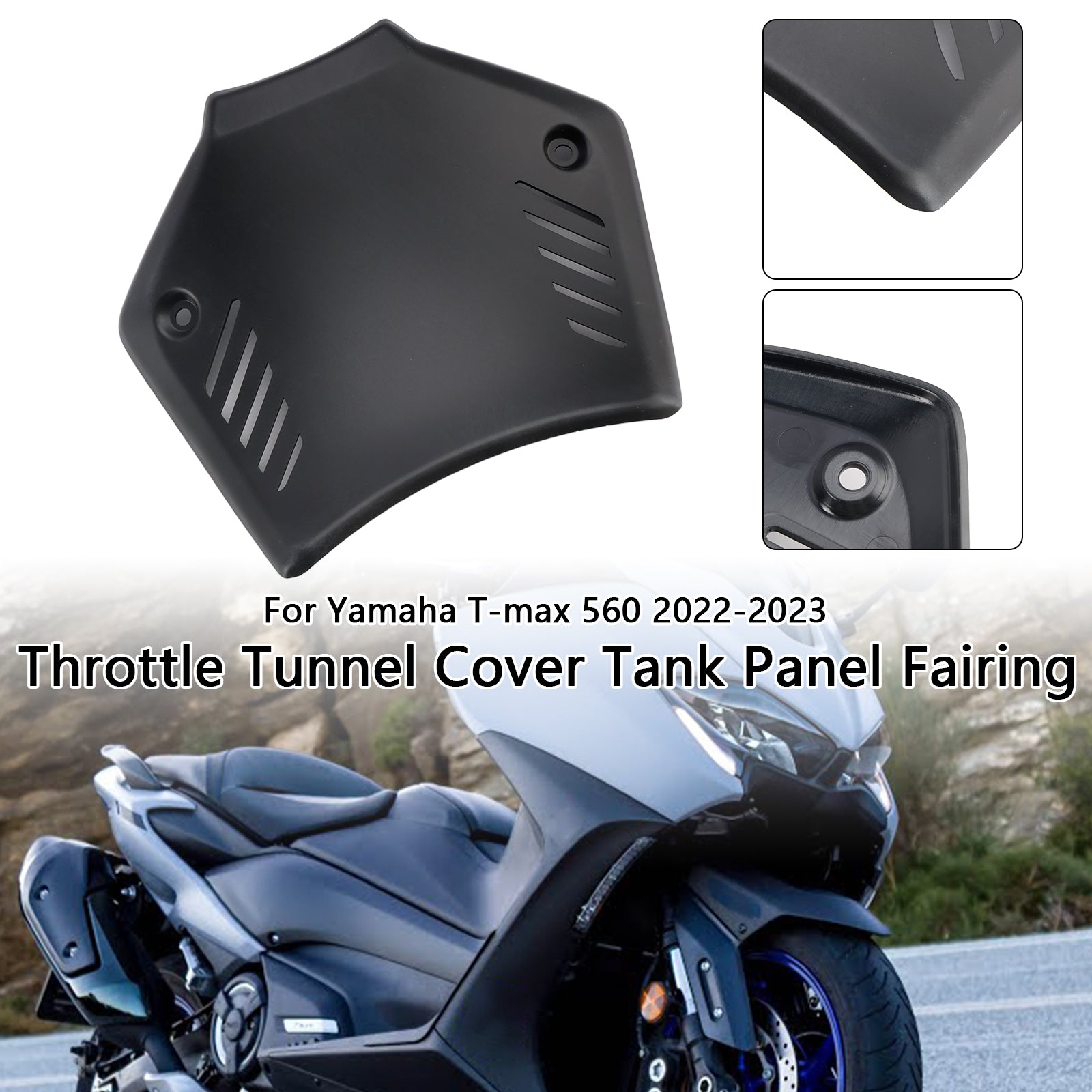 2022 2023 YAMAHA TMAX 560 GASS TUNNEL TANK Tankpanelen