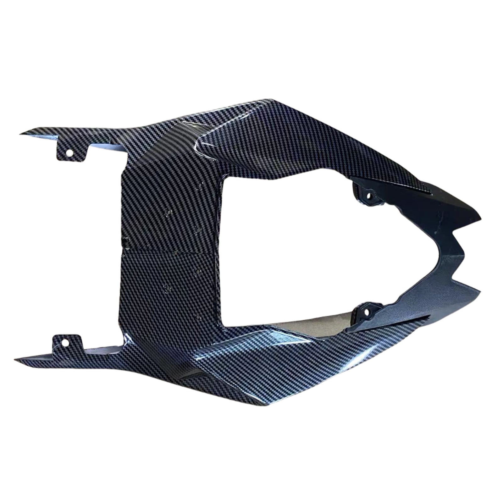 Amotopart 2017-2018 BMW S1000RR Red Black Carbon Fiber Pattern Fairing Kit