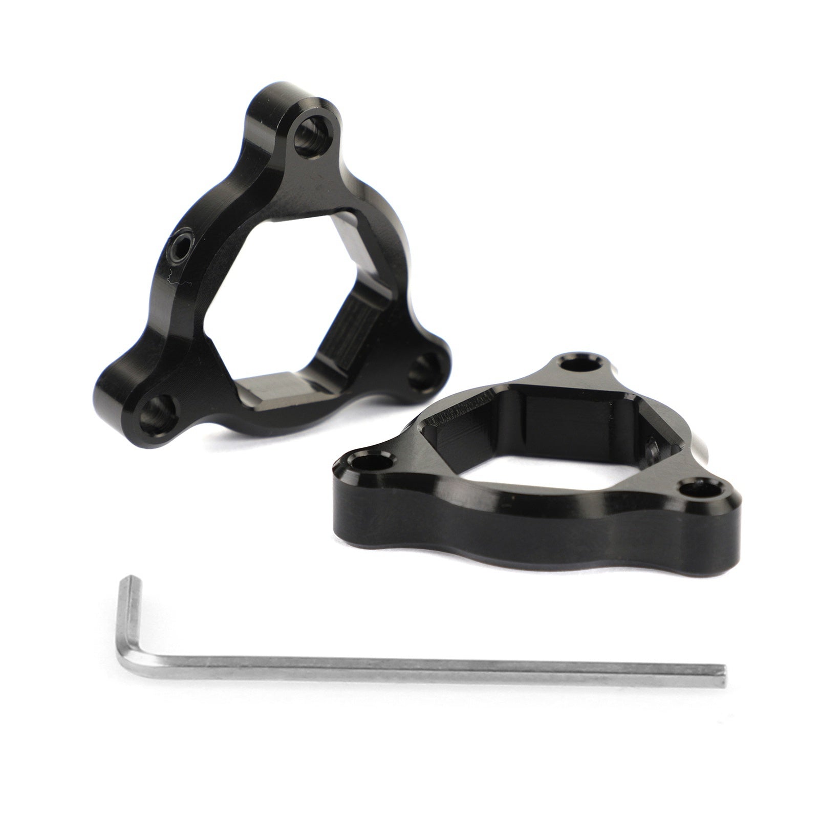 Kawasaki Z1000 07-12 Ninja ZX6R 07-08 Fork Pre Adjusters Black 19MM