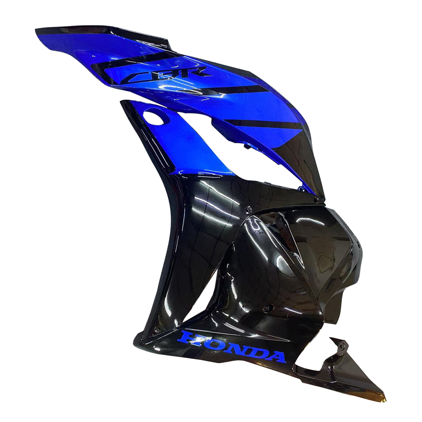 Amotopart 2009-2012 Honda CBR600RR Black & Blue Fairing Kit