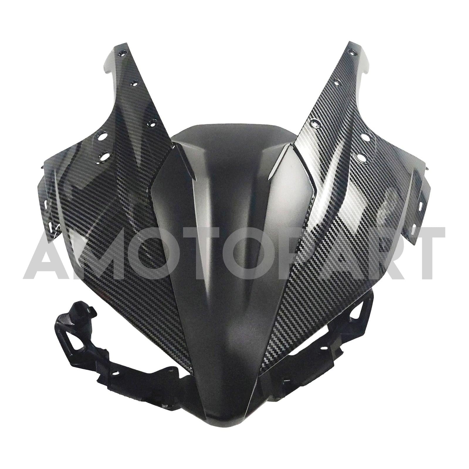 Amotopart 2016-2018 Honda CBR500R Carbon Fiber Pattern Fairing Kit