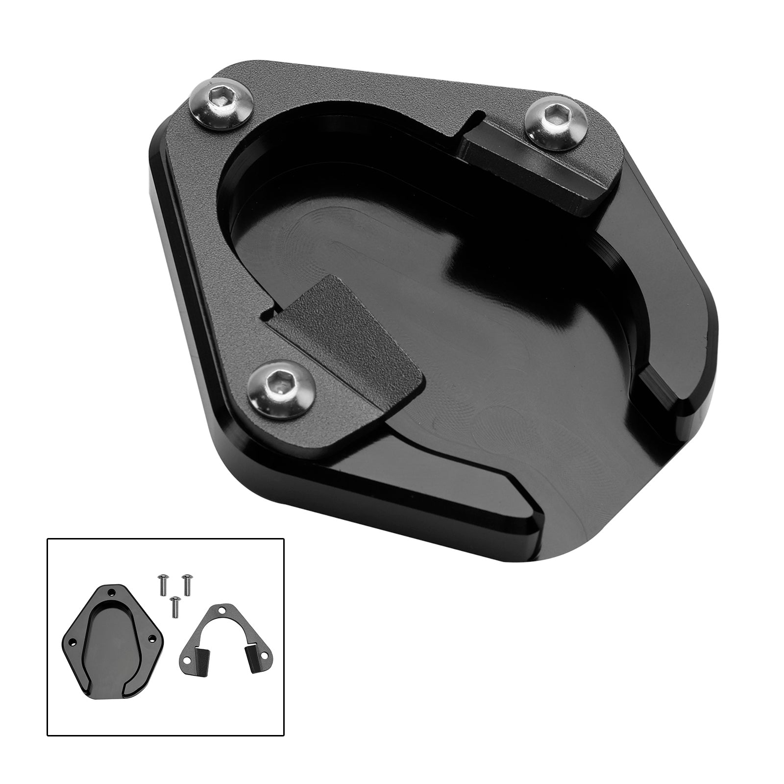 Tiger 850 Sport 2021+ kickstand Engeler Plate Pad