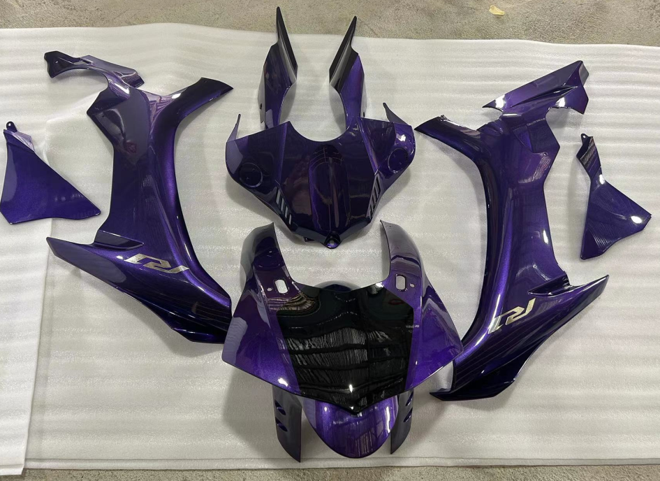 Amotopart 2015-2019 Yamaha YZF 1000 R1 Purple Abzugskit
