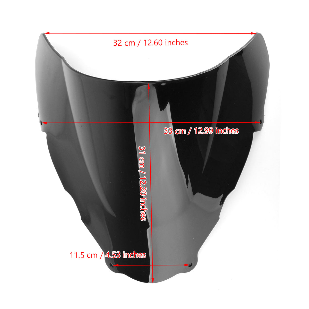 1999-2002 Suzuki SV400 SV650 ABS Forrude Forrude Vindskærm